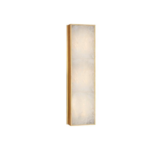 null - Ellis Linear Sconce Natural Brass