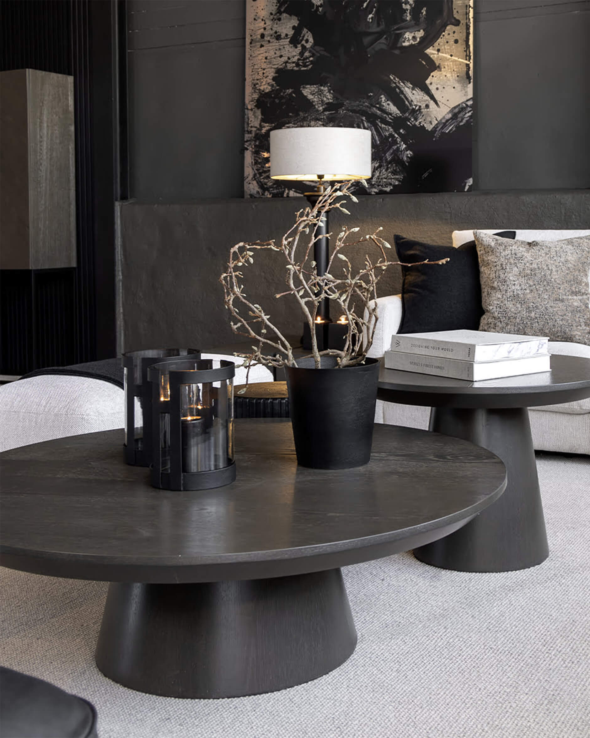 Cloud soffbord mörkgrå