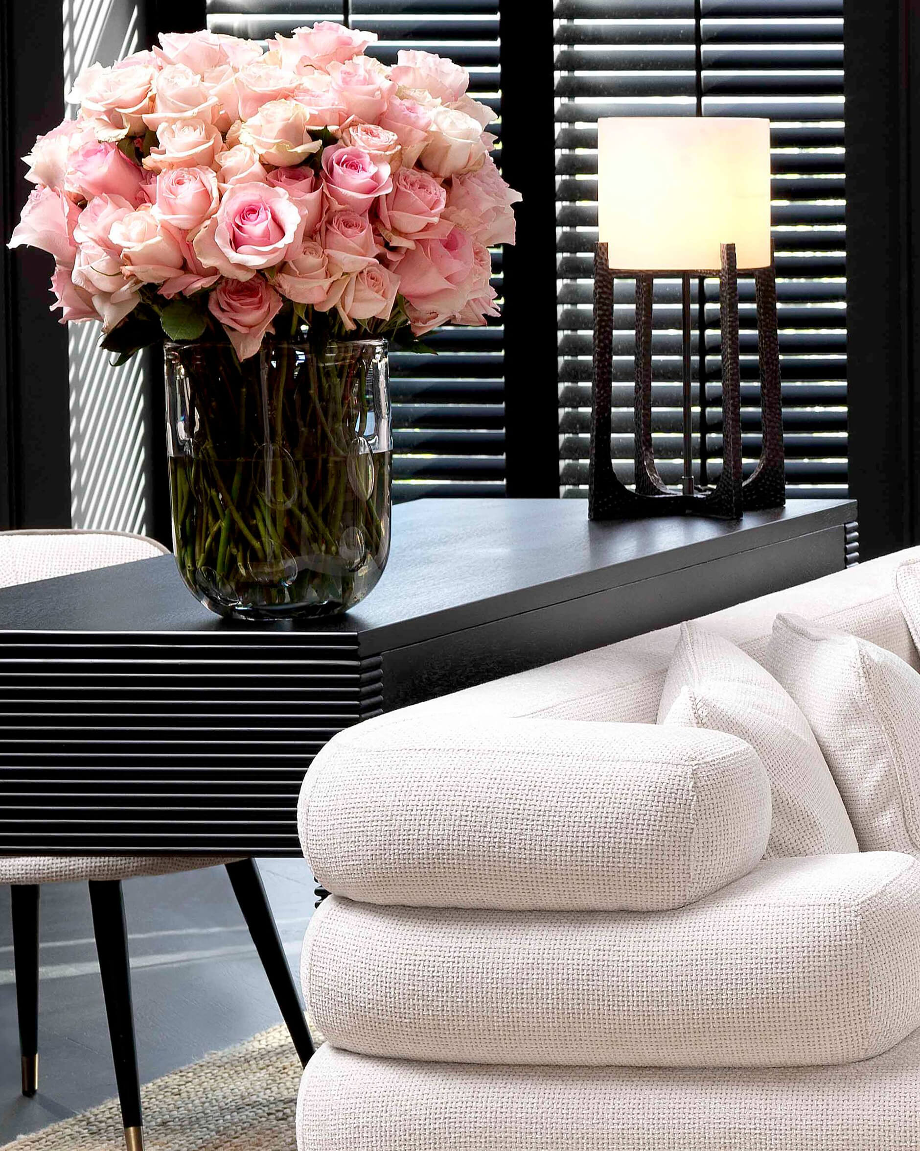 Fraser bordslampa alabaster