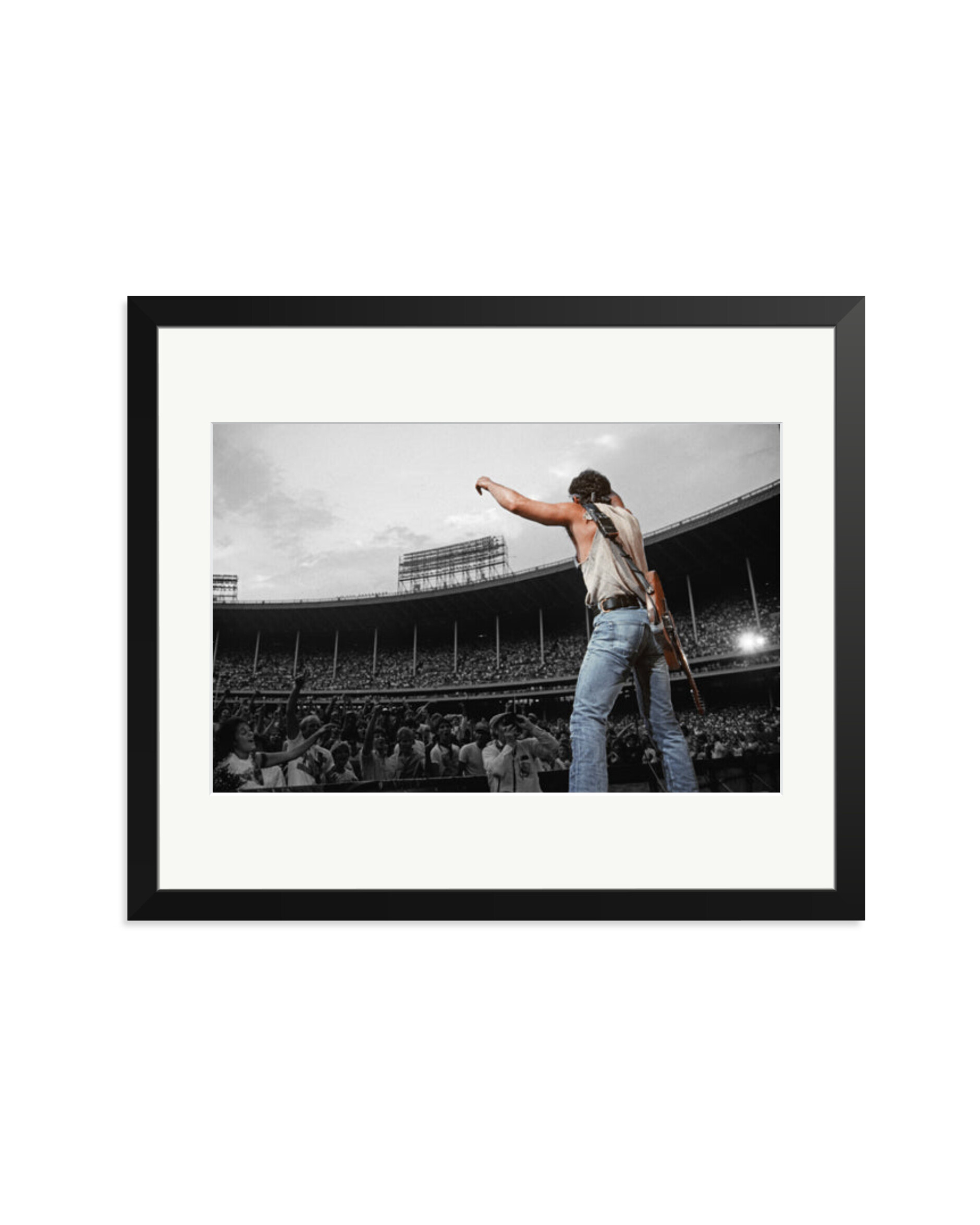 Bruce Springsteen at Cleveland Stadium 1985 Black / Large