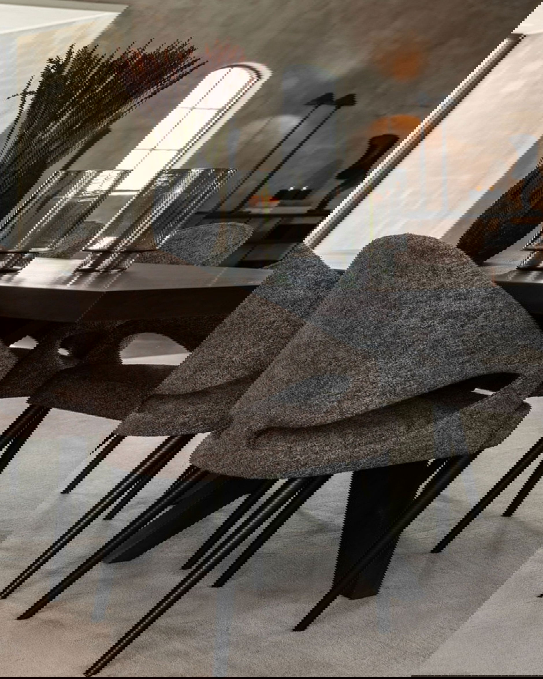 Reef kynttilälyhty smoke grey