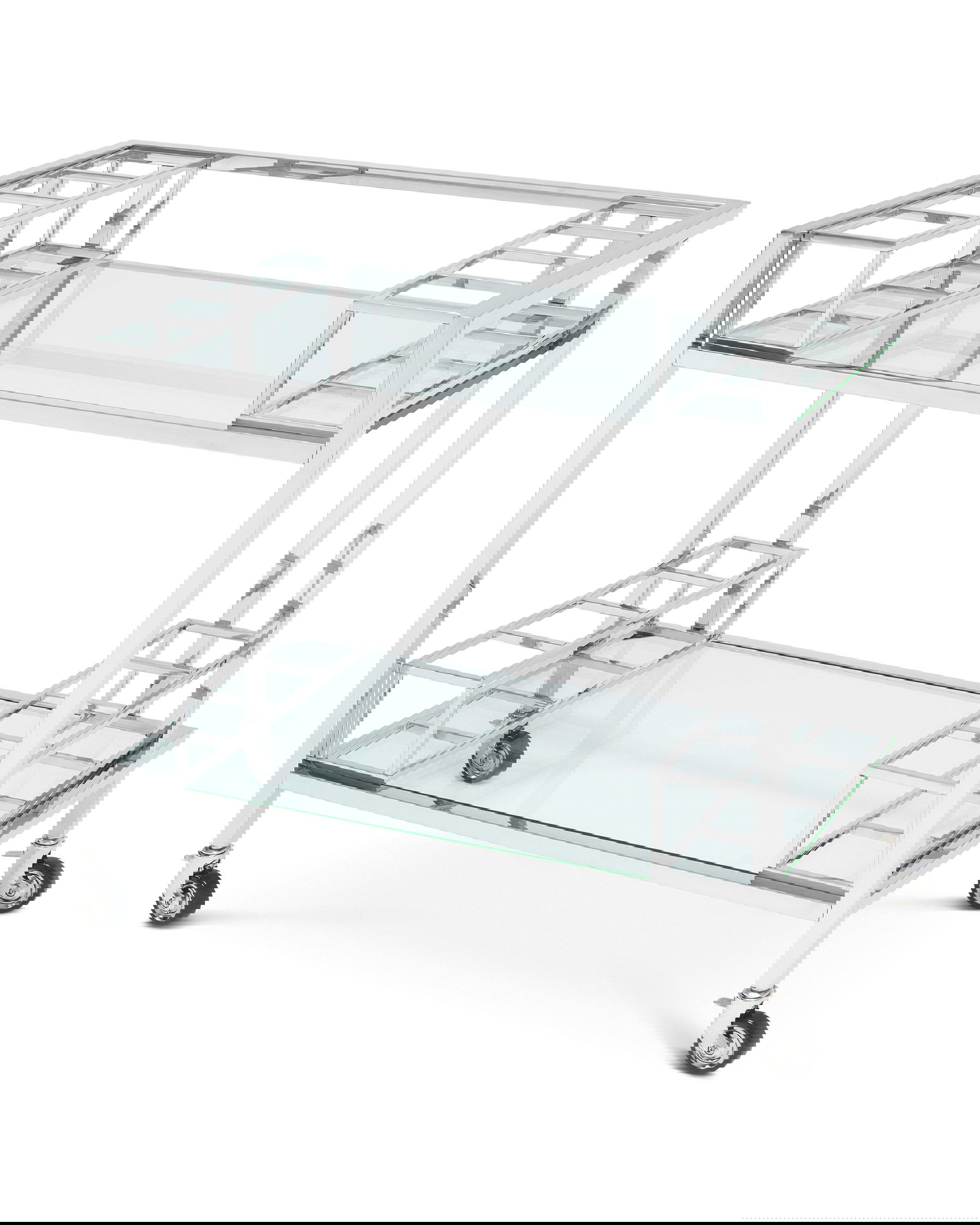 Le Pomerol drinkvagn nickel OUTLET