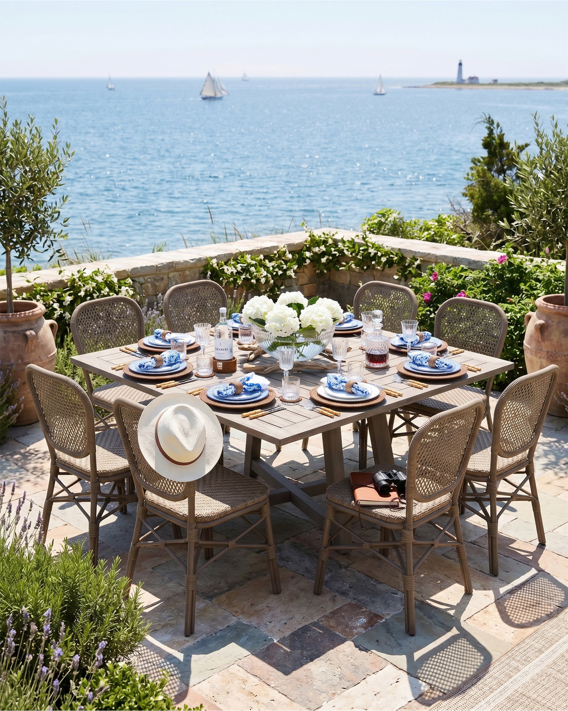 Marlow Dining Table With Bianca Chairs