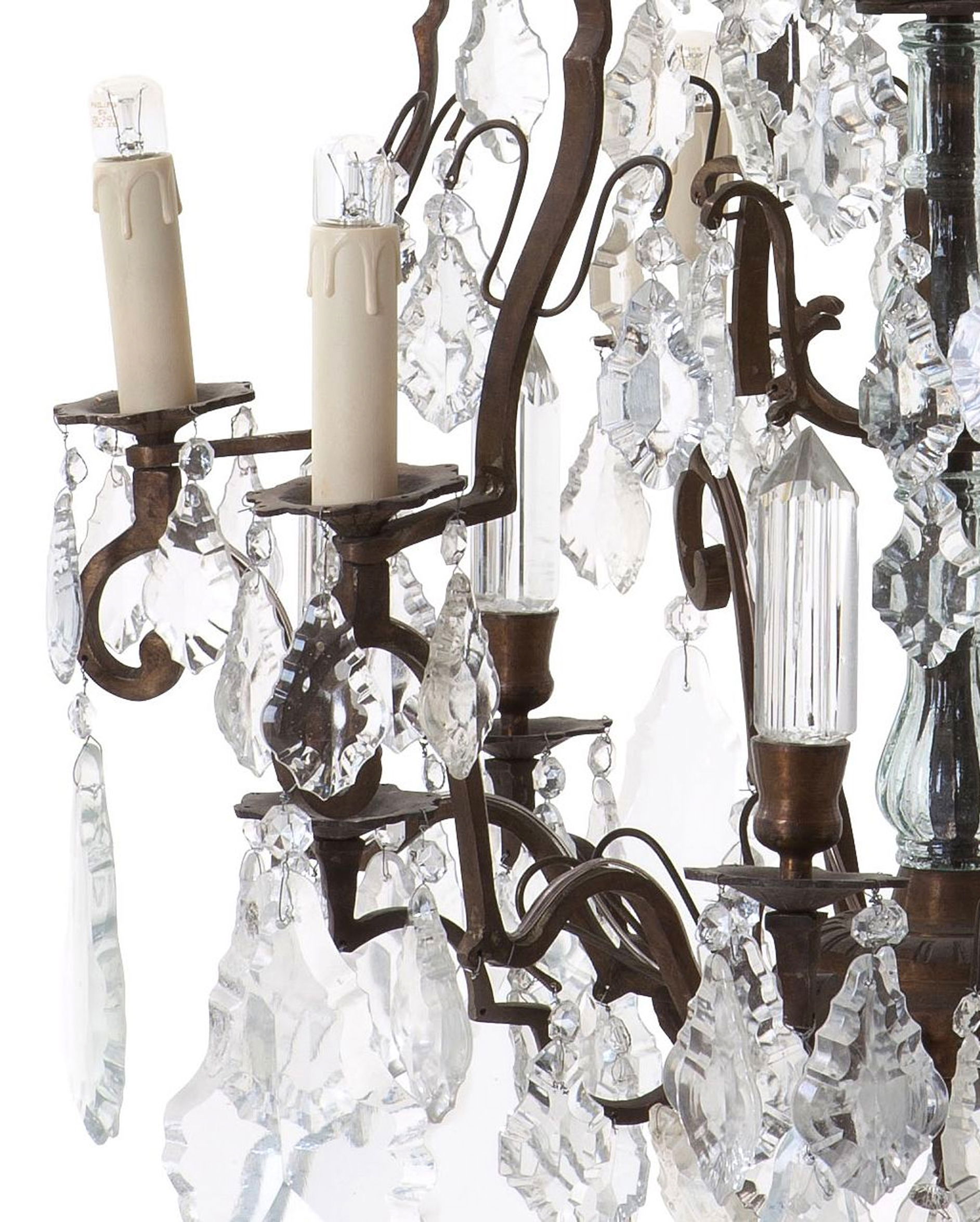 Luster Château de Wideville kristallkrona