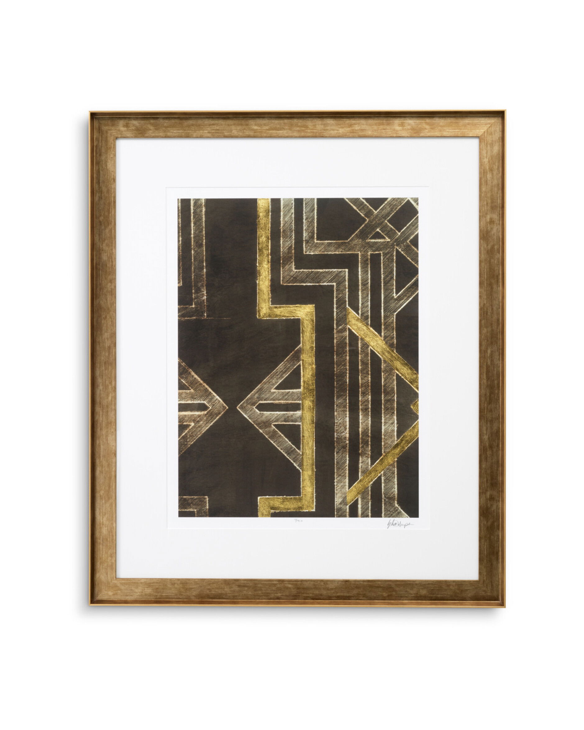 Trellis Pattern wall art by Ethan Harper set of 2