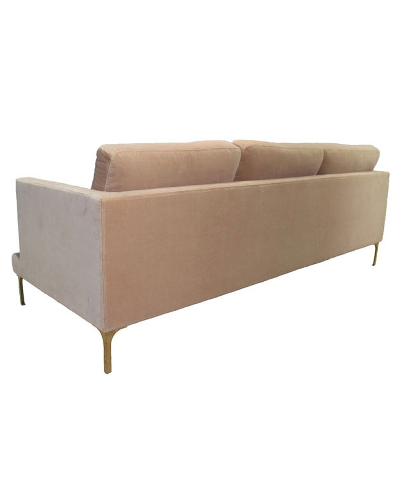 Bonham soffa 3-sits ivory/mässing
