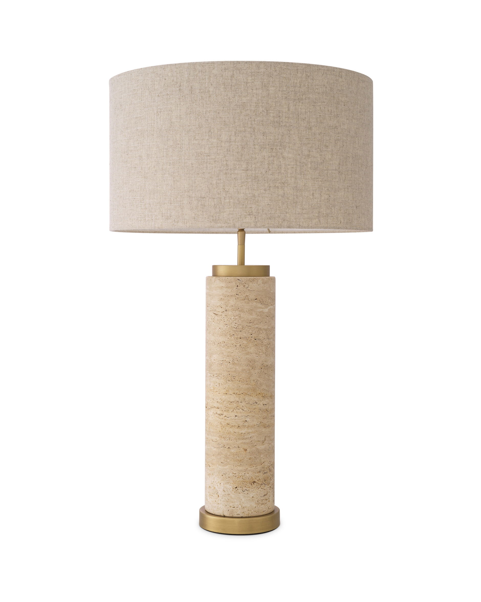 Lxry Table Lamp Travertine OUTLET