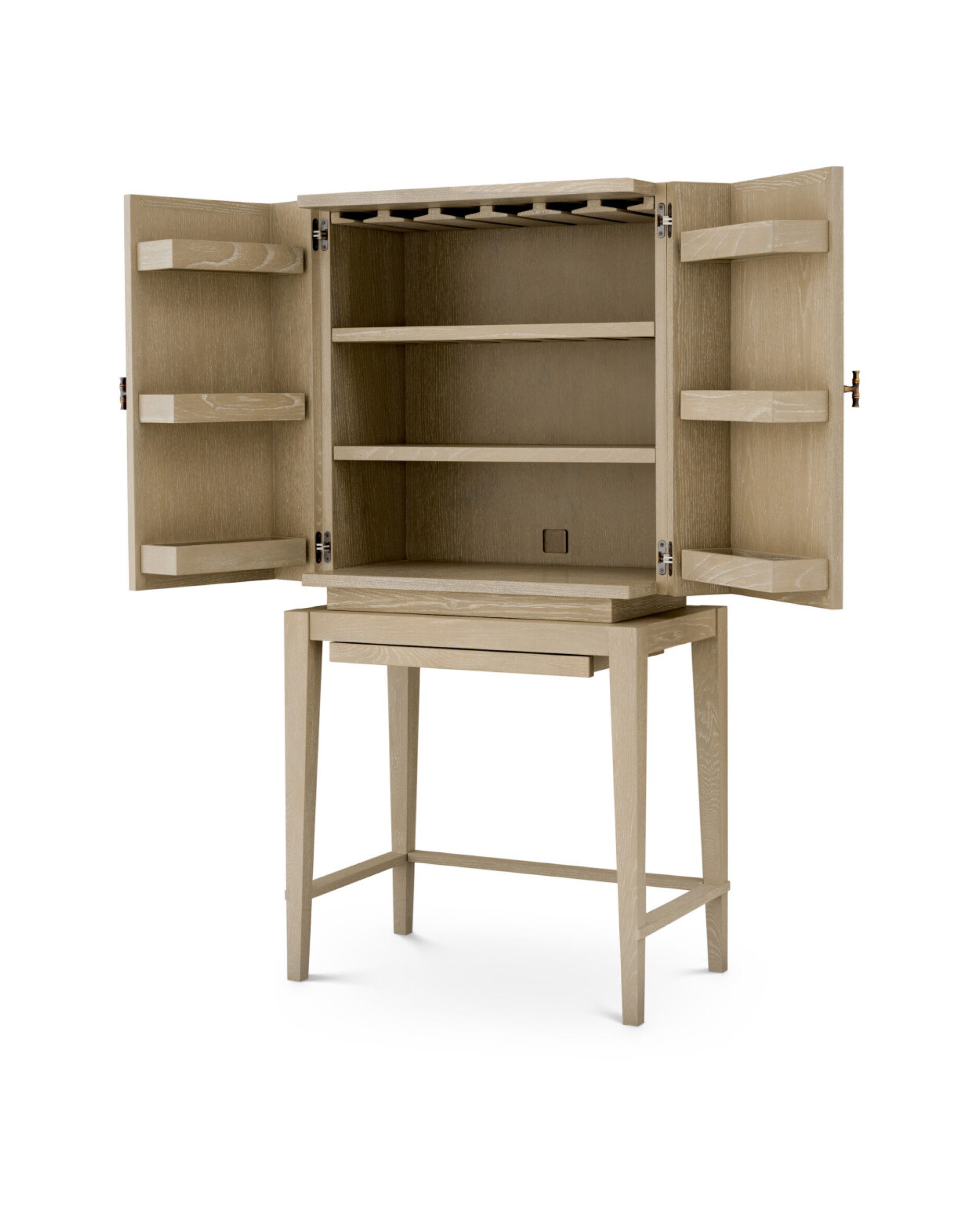 Borchard baarikaappi pesty tammiviilu