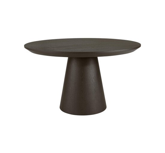 Round - Cloud dining table dark grey