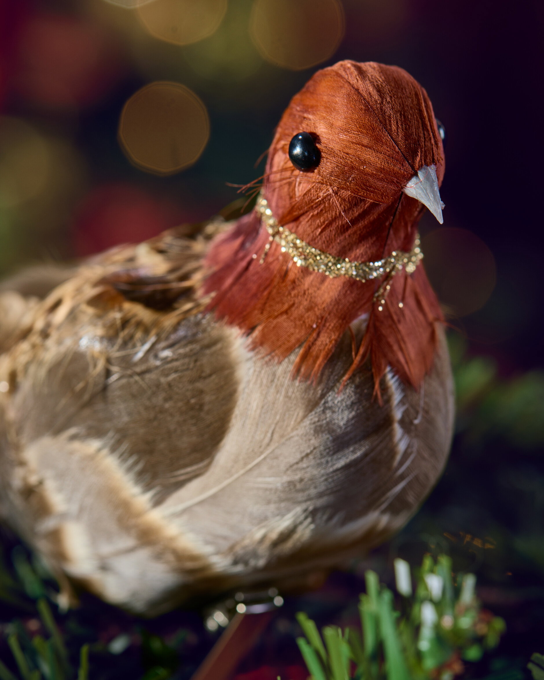 Dorothy Christmas bird ornament