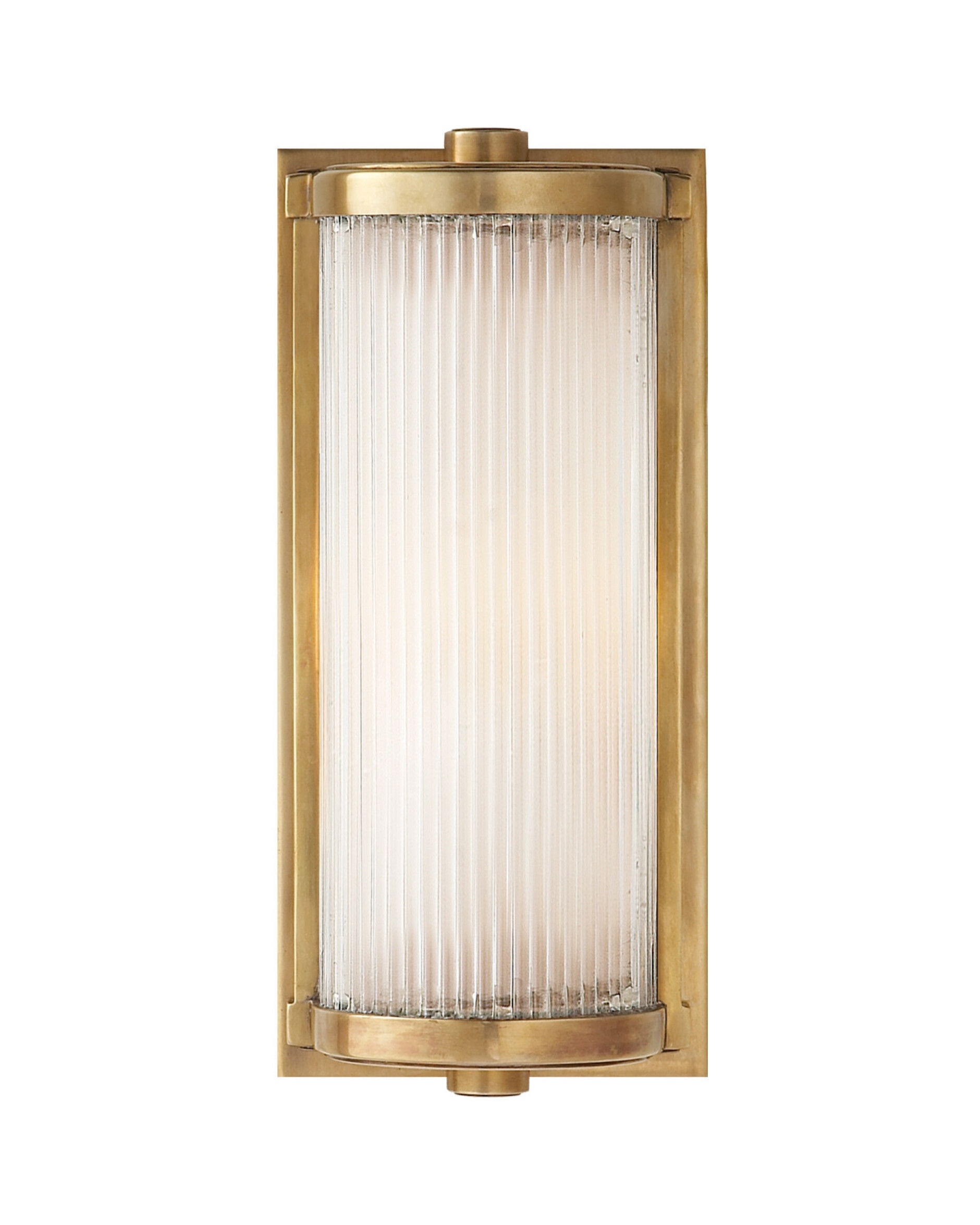 Dresser Short vägglampa antik mässing