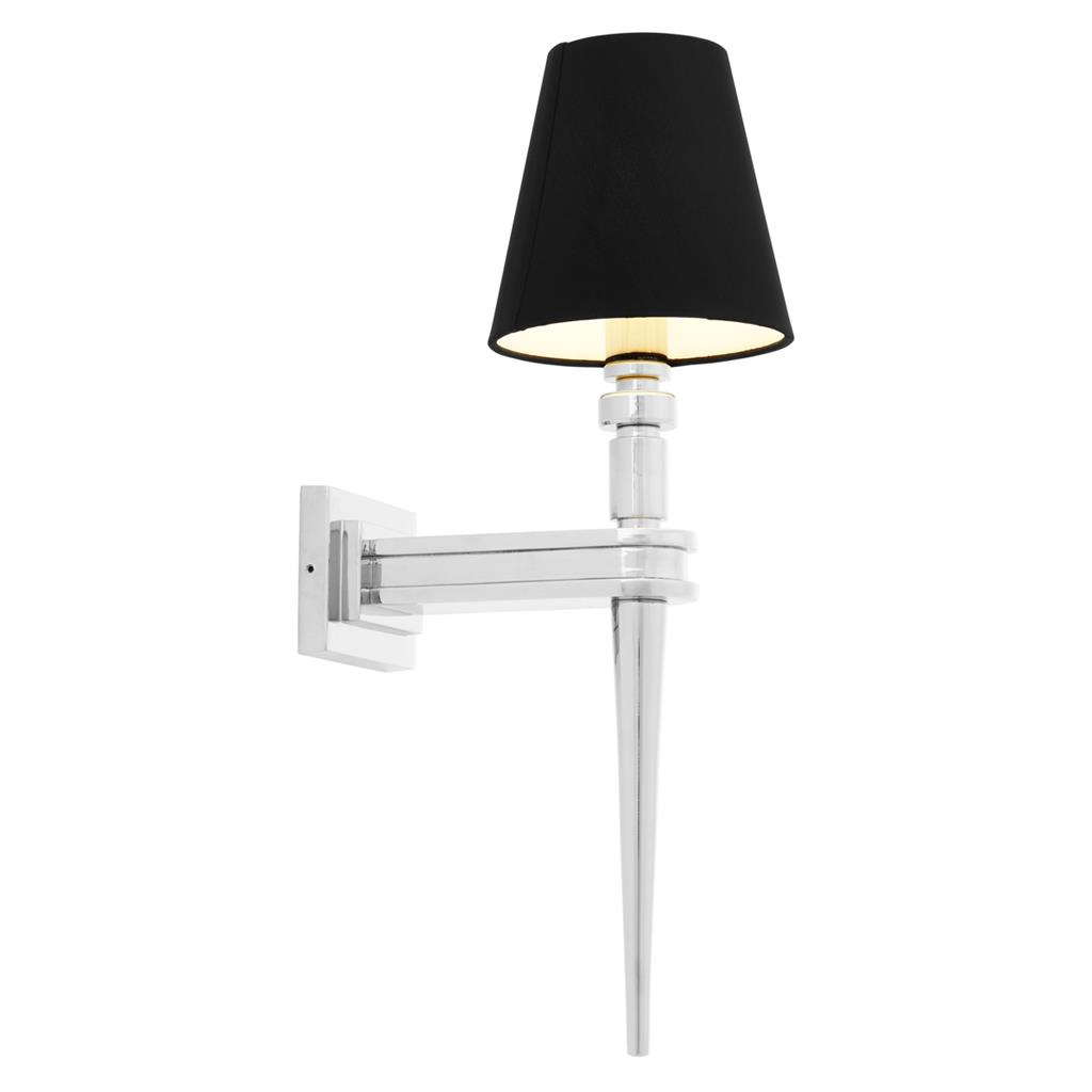 Waterloo Wall Lamp Nickel