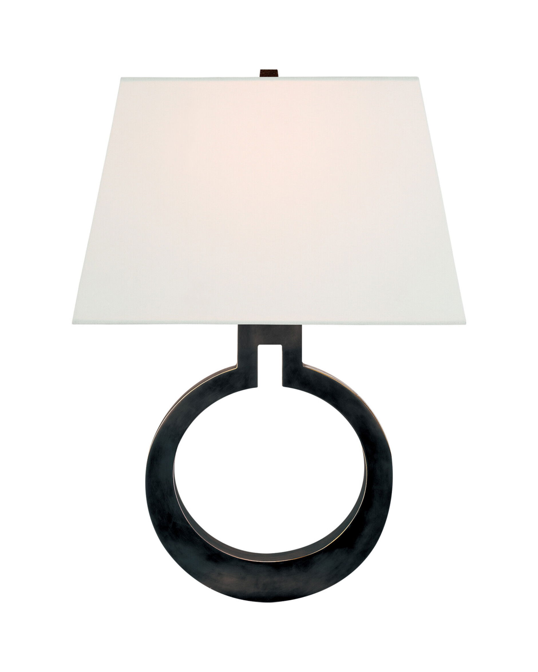 Ring Form vägglampa brons L