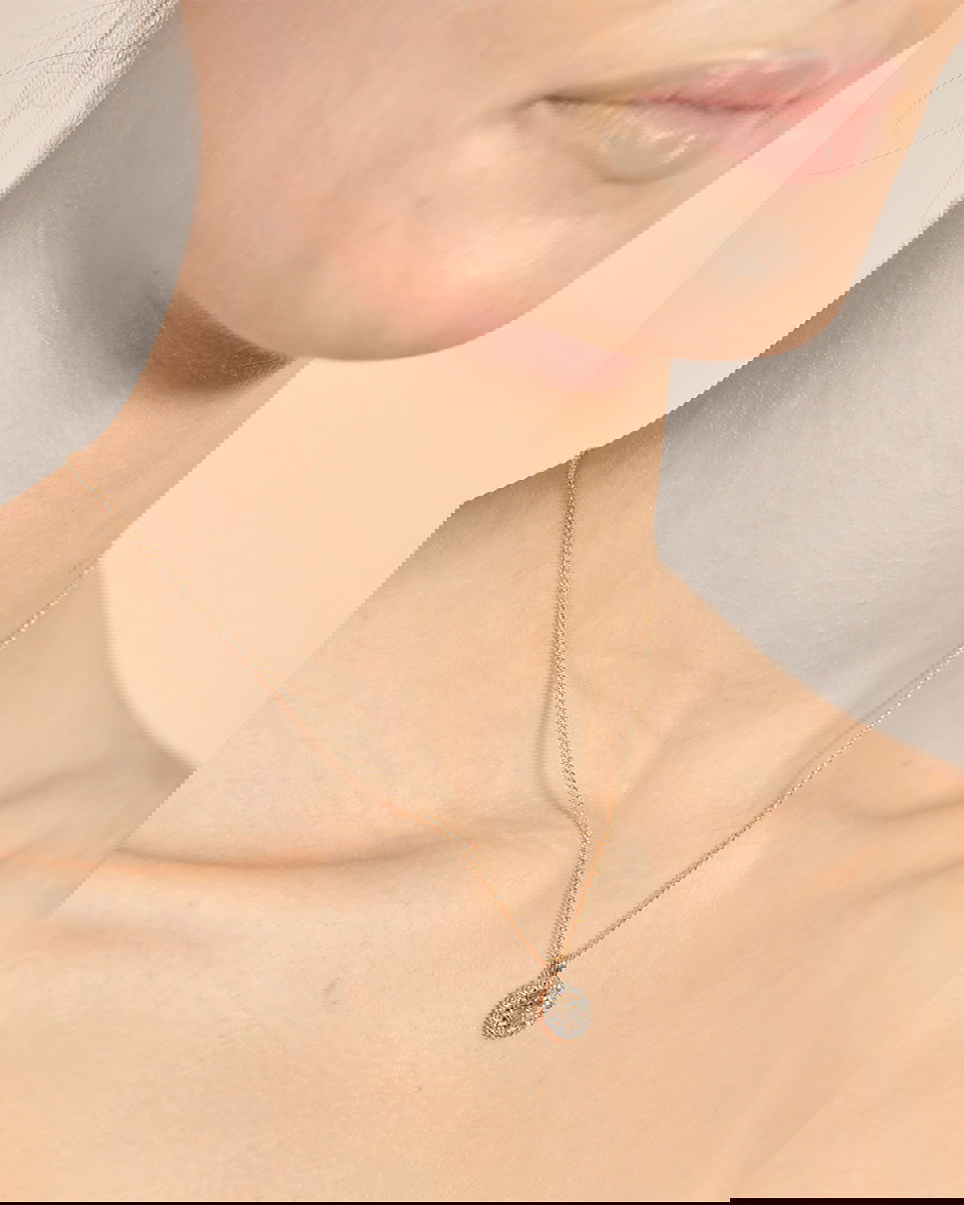 Sofia halsband crystal gold