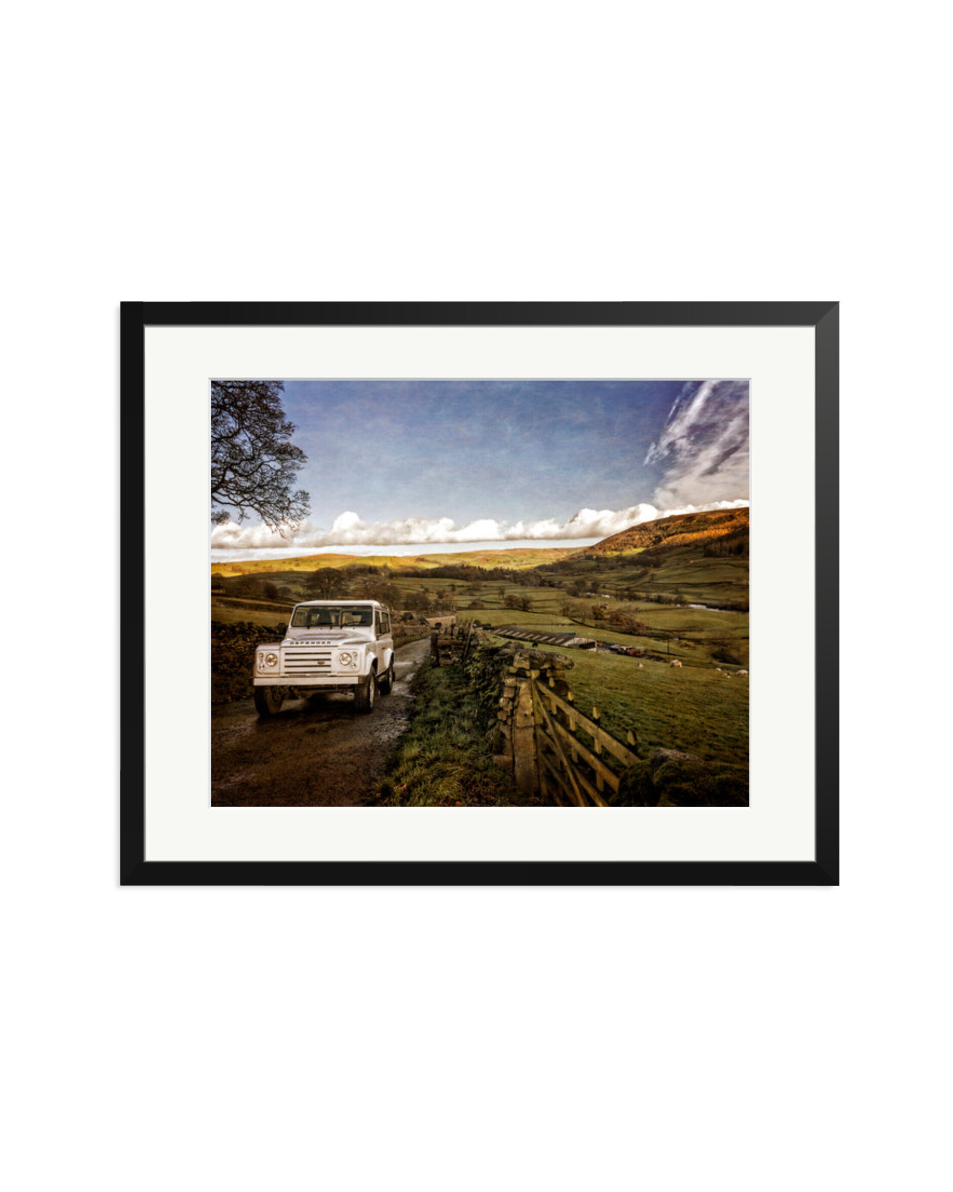 Defender 90 in the Dales Black / XL