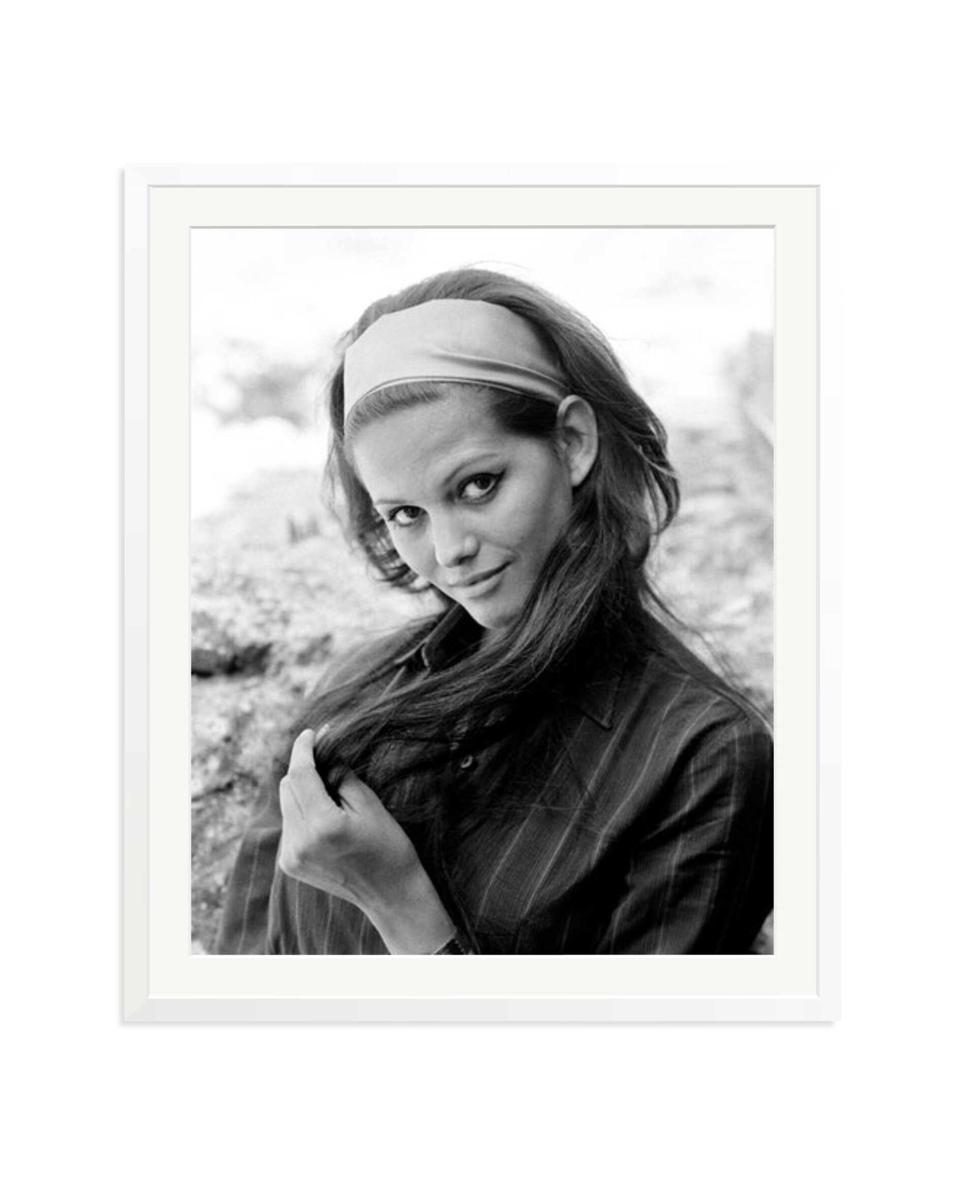 Claudia Cardinale Portrait, 1950 White / XXL