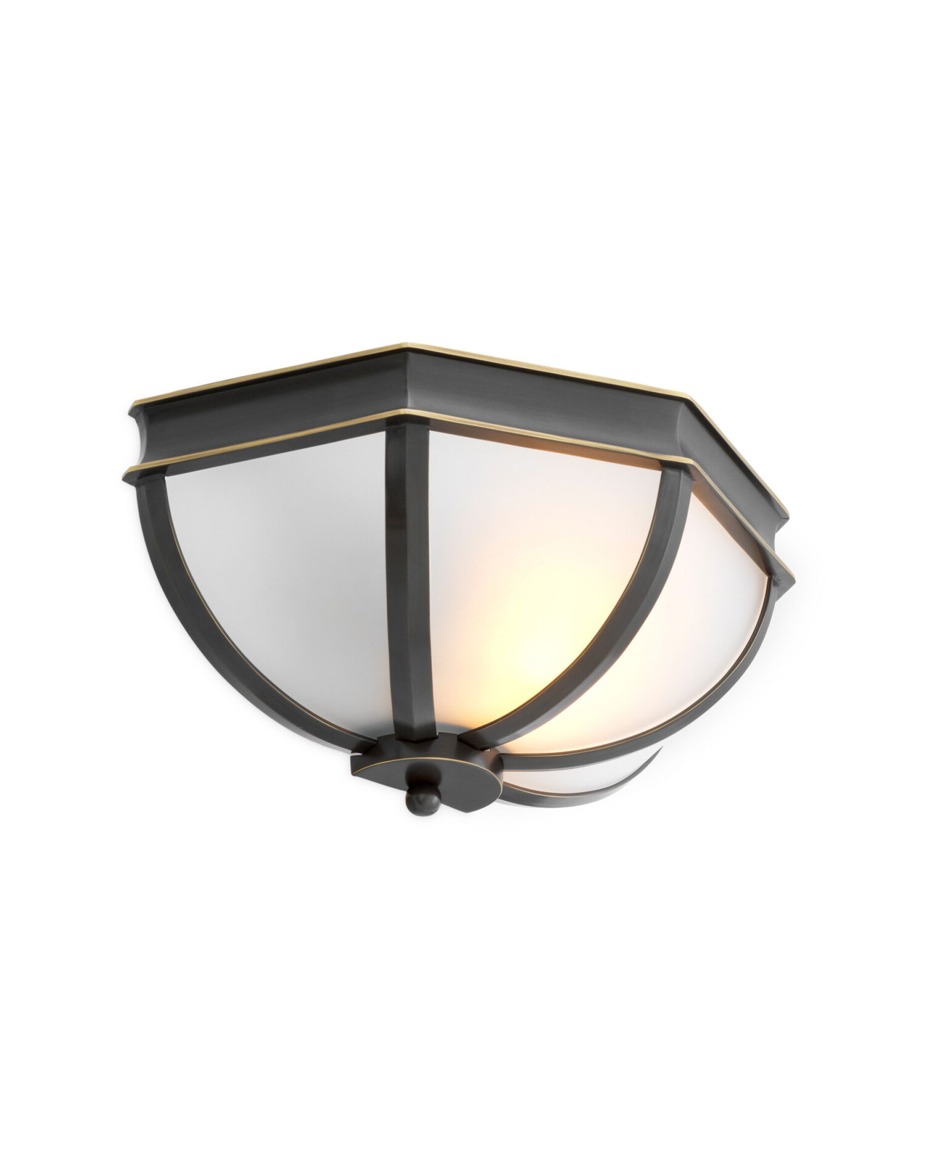 Jenkins Wandleuchte Bronze