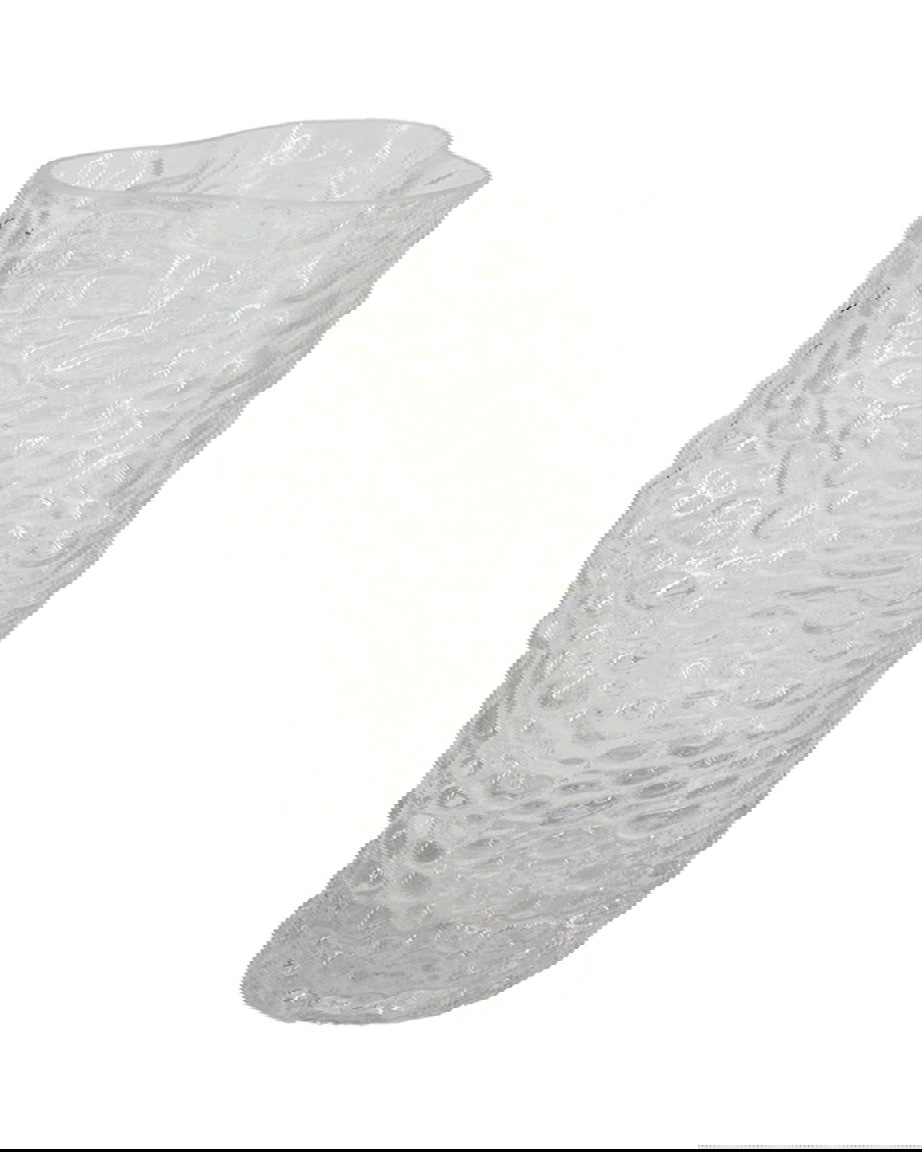 Zoey vaas helder glas