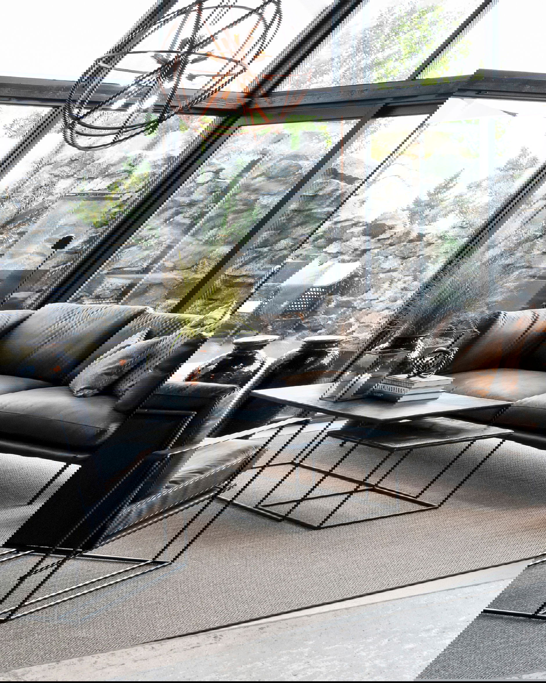 Mille soffbord svart