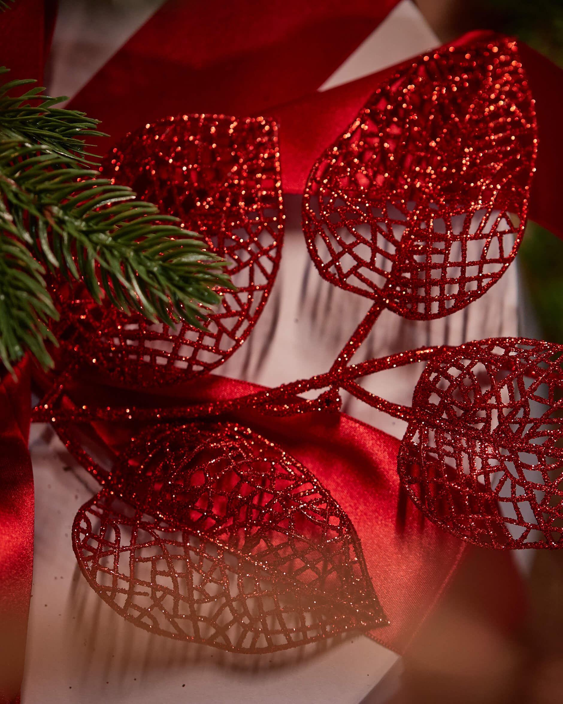 Dorothy-koristeoksa, punainen 10 kpl