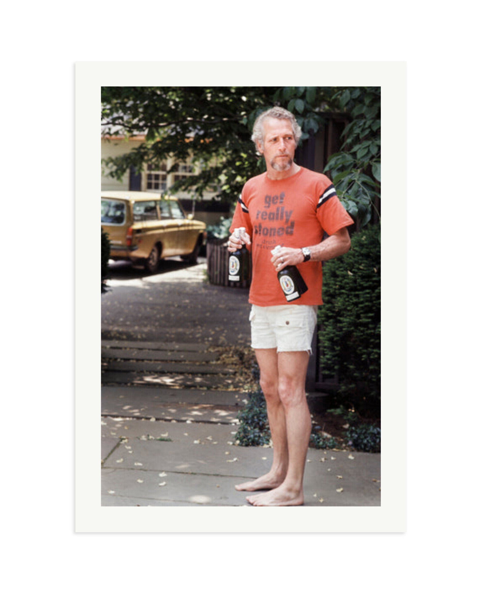 Paul Newman at His Home Print Only / XXL