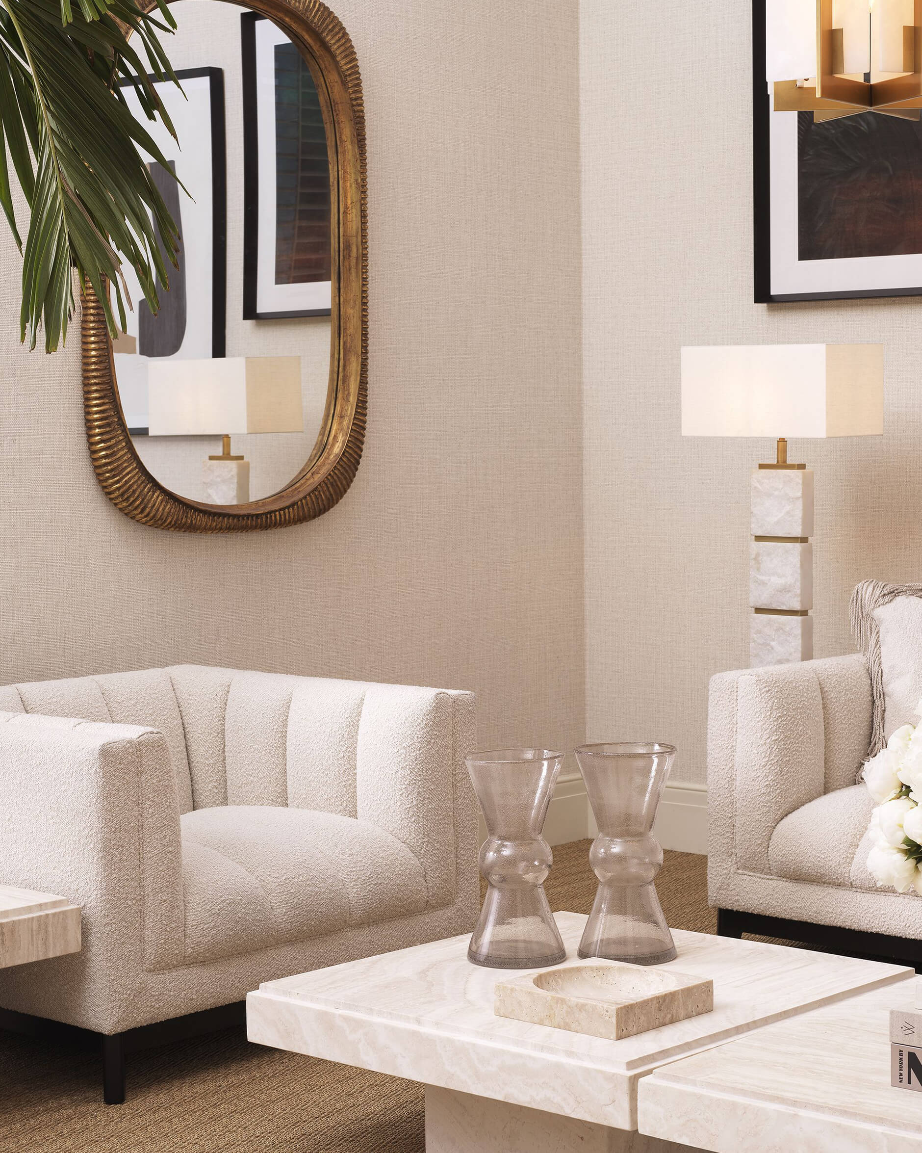 Casimir spegel antik guld