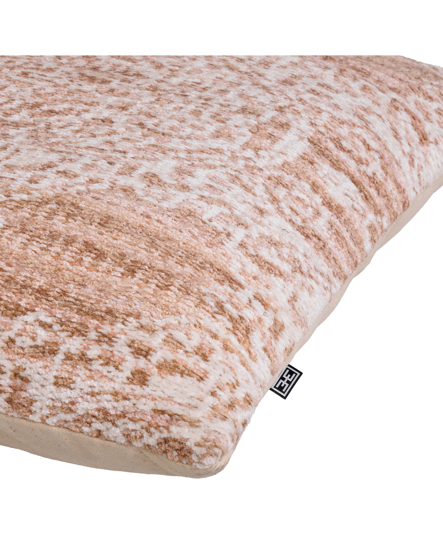 Serene prydnadskudde orange/ivory