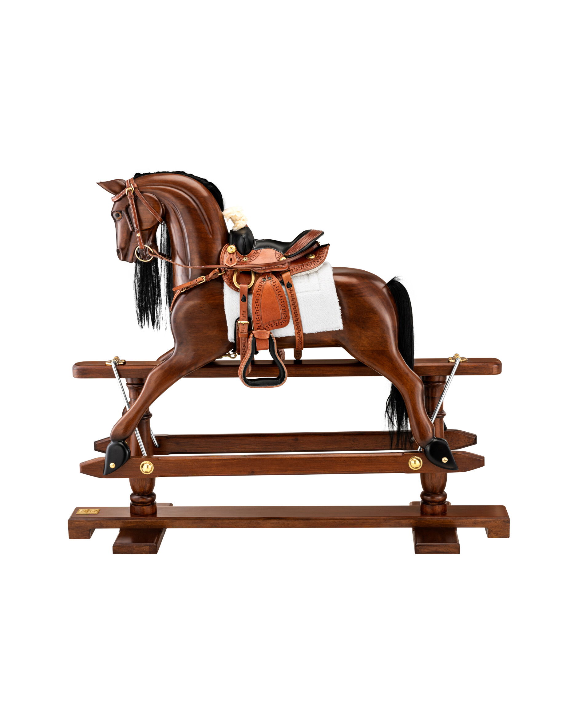 Rocking Horse, Western Saddle