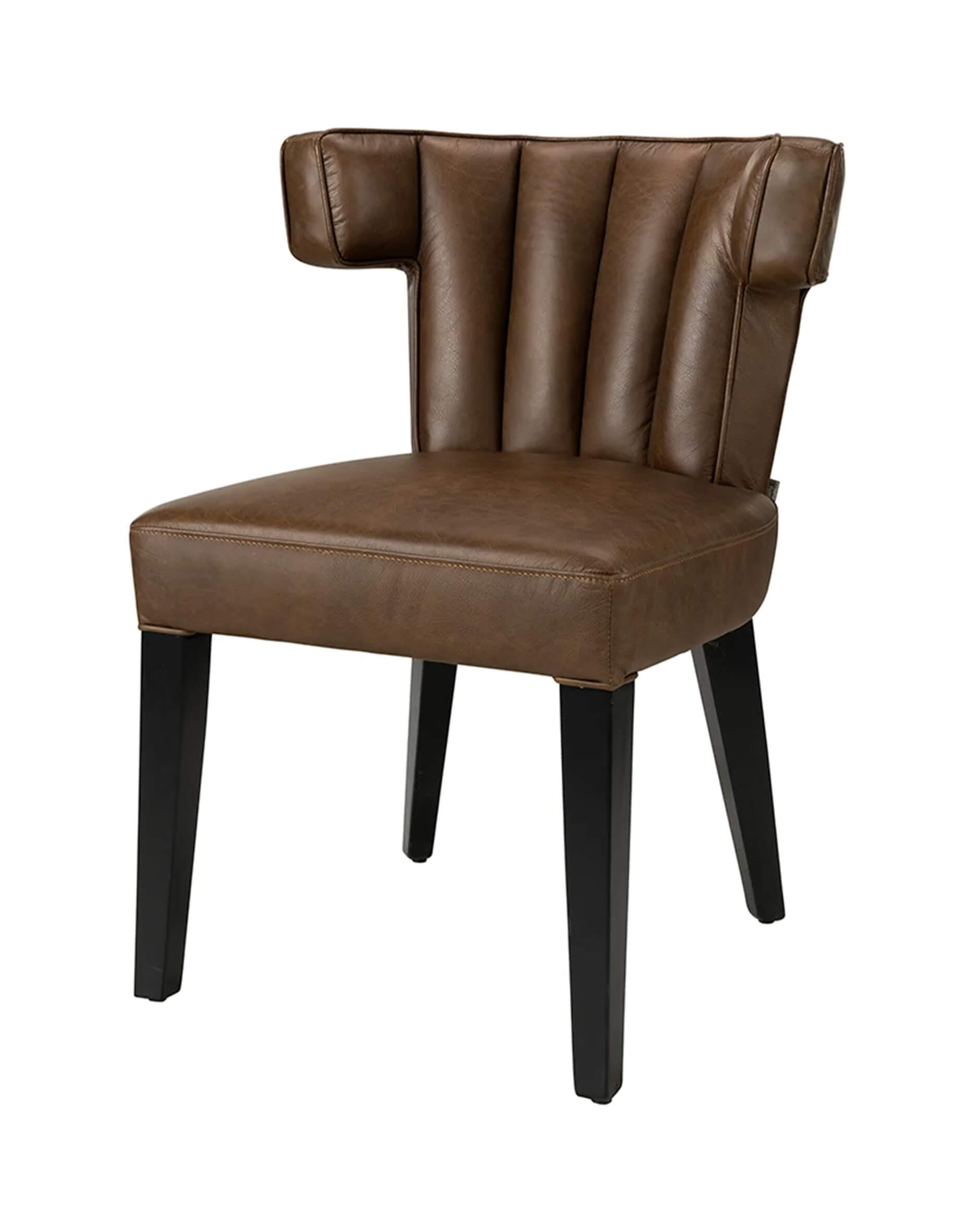 Baldwin matstol chocolate brown