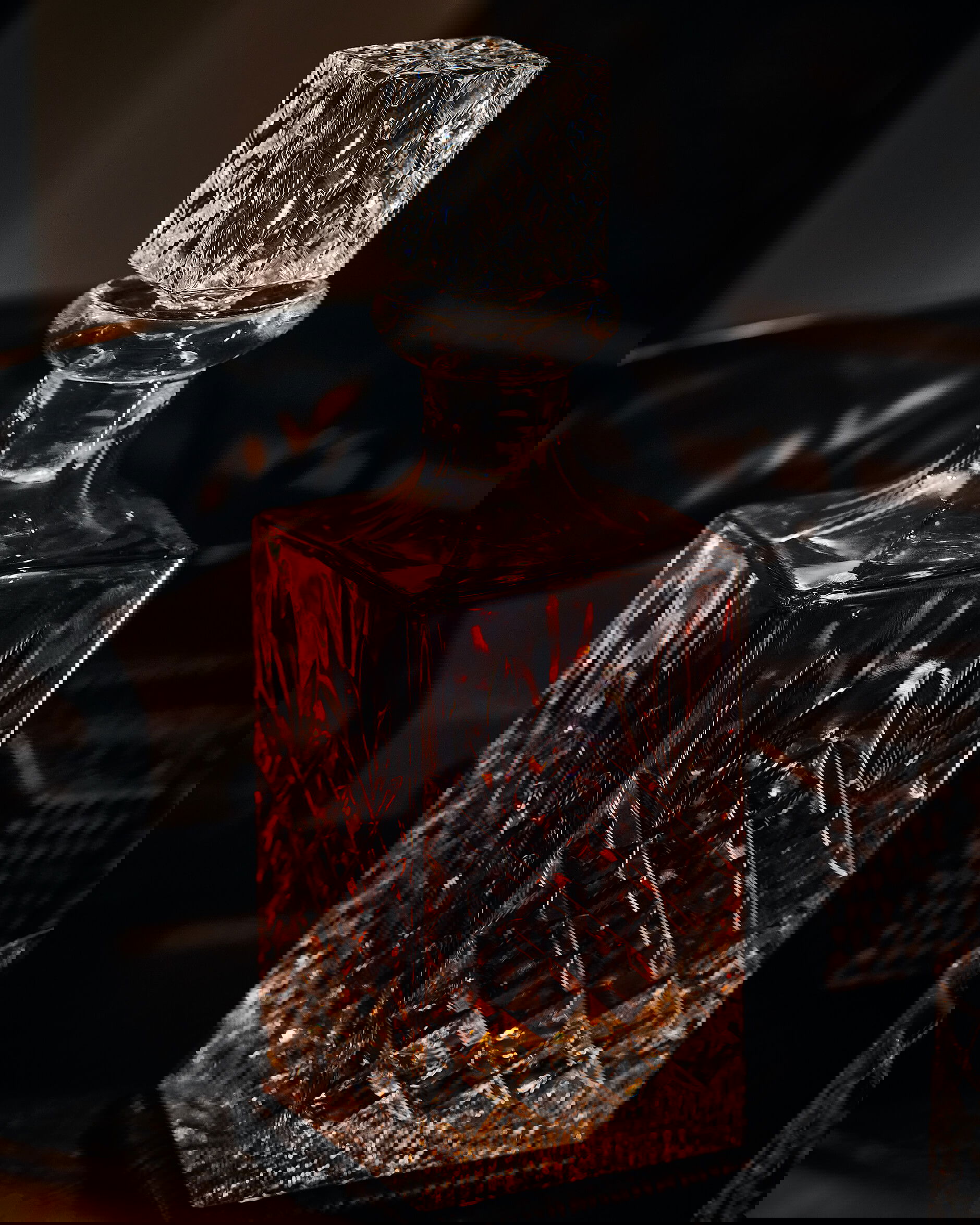 JFK dekanter kristall