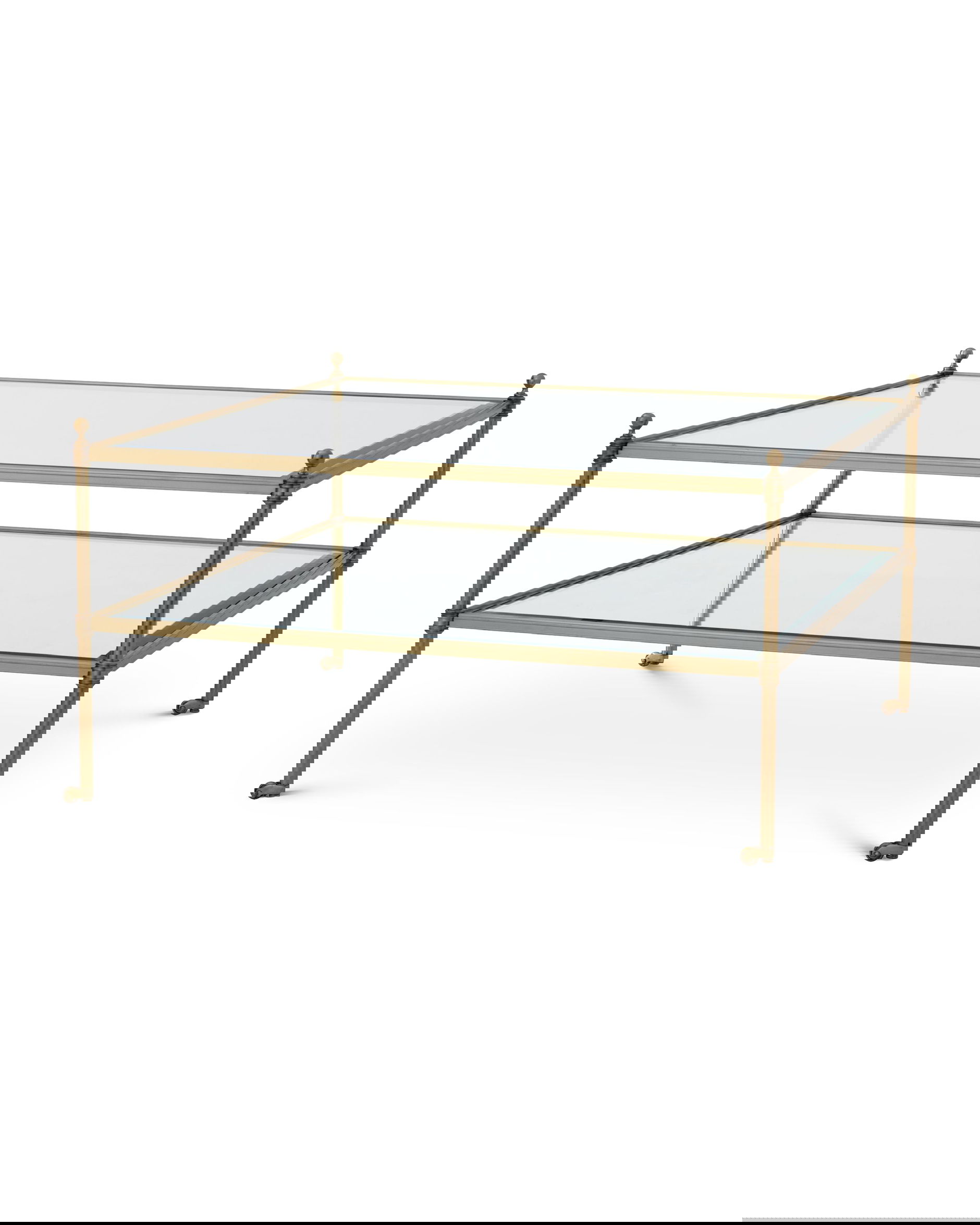 Aubrey Coffee Table Brass