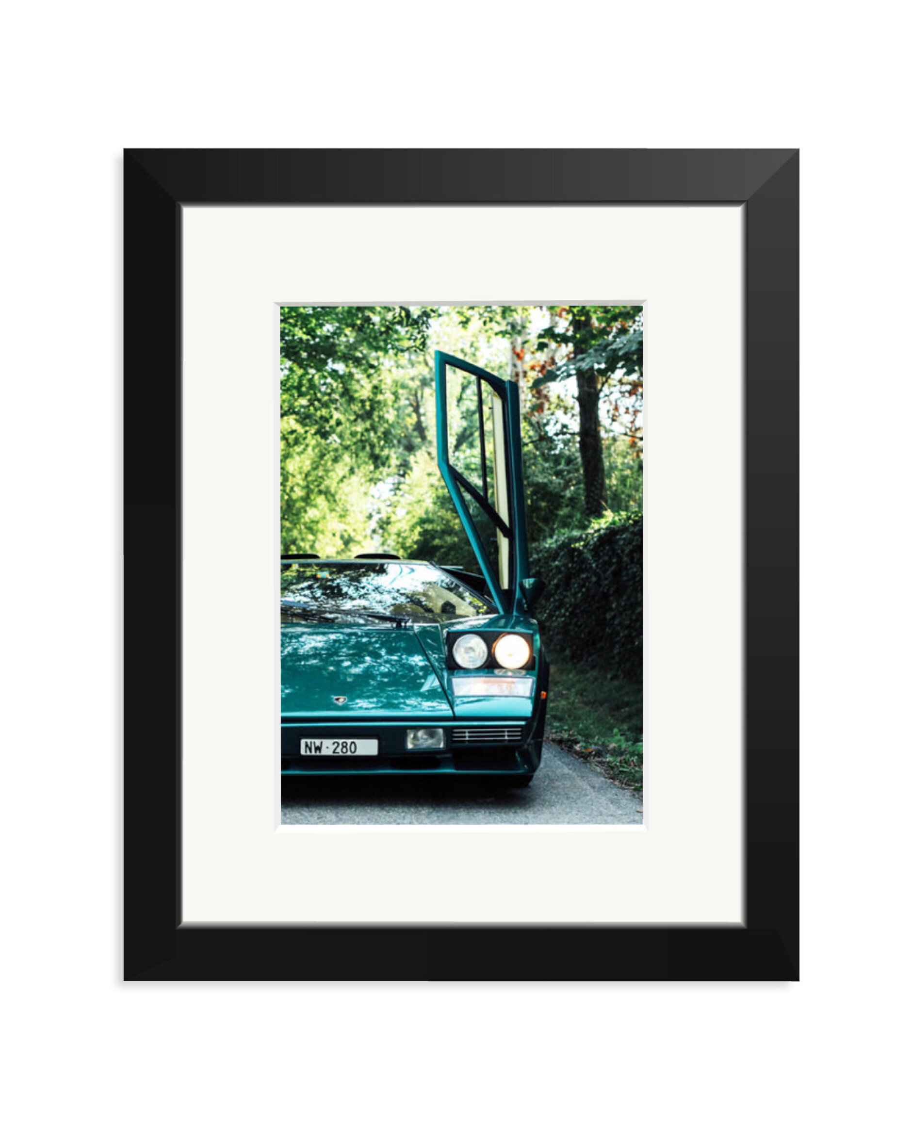 Lamborghini Countach LP400 Black / Small