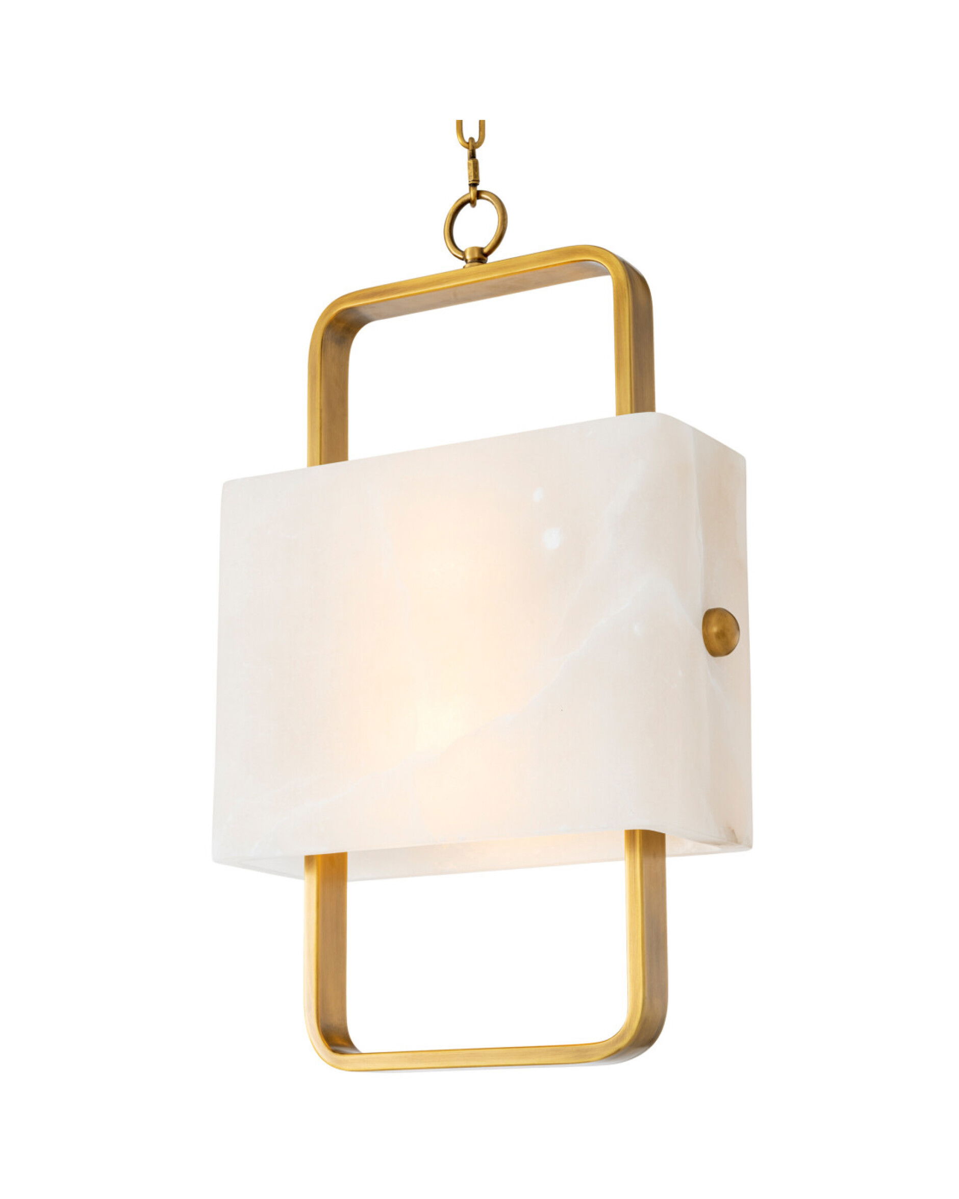 Melbourne kroonluchter antiek messing