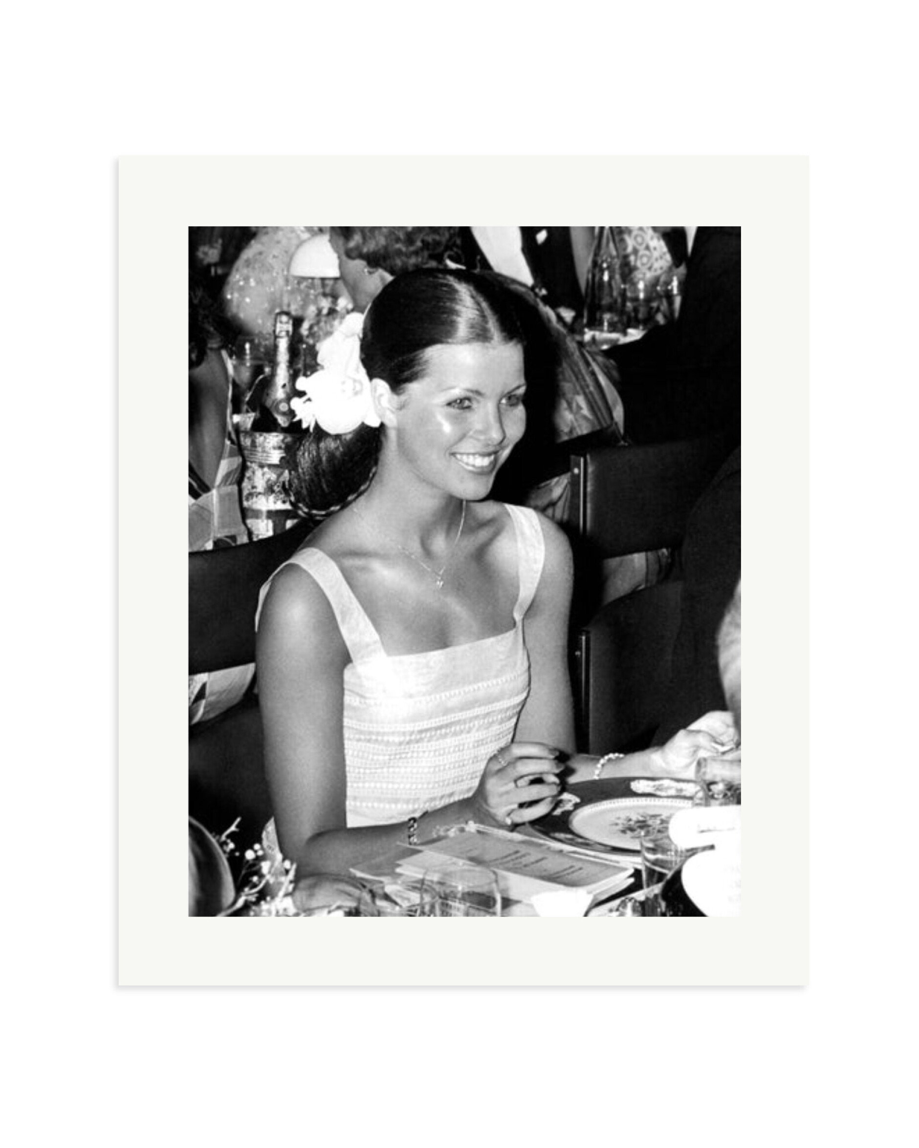 Princess Caroline of Monaco Print Only / Large