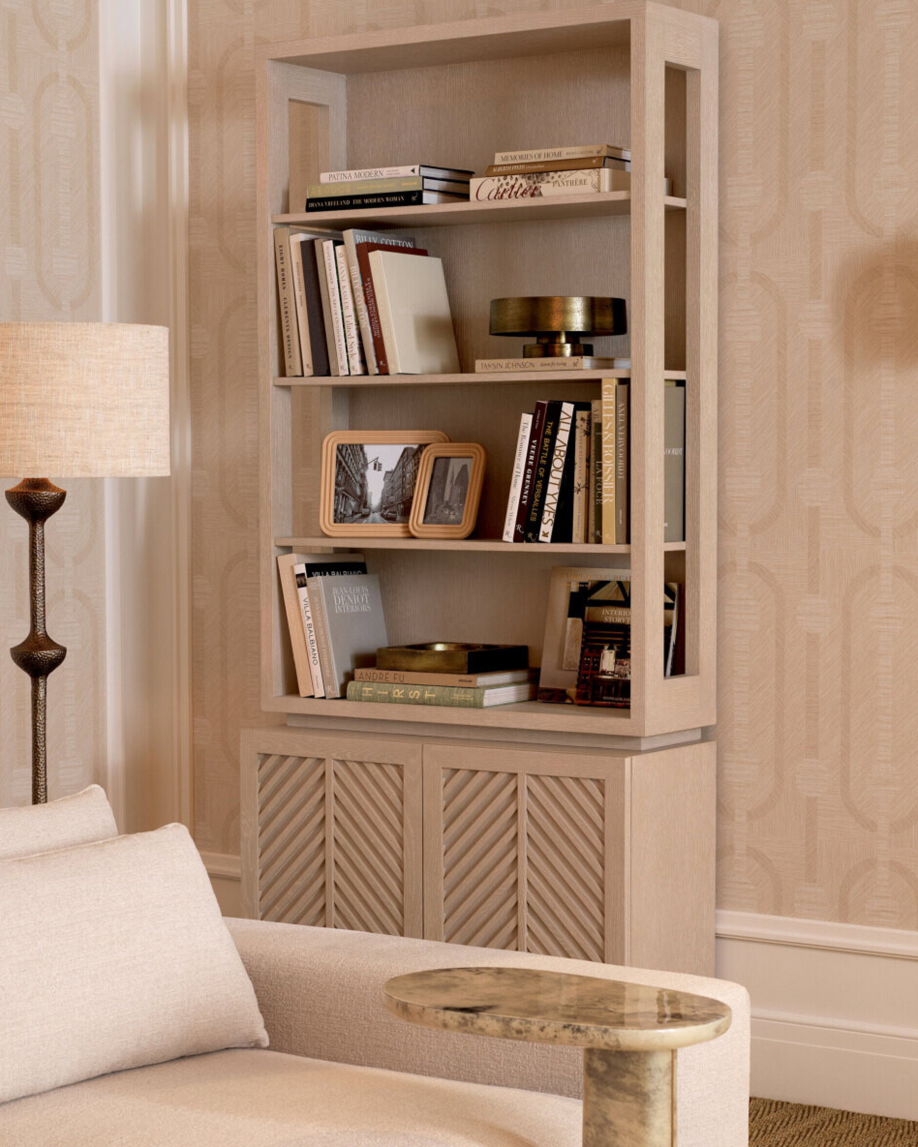 Elvador bokylla washed oak veneer