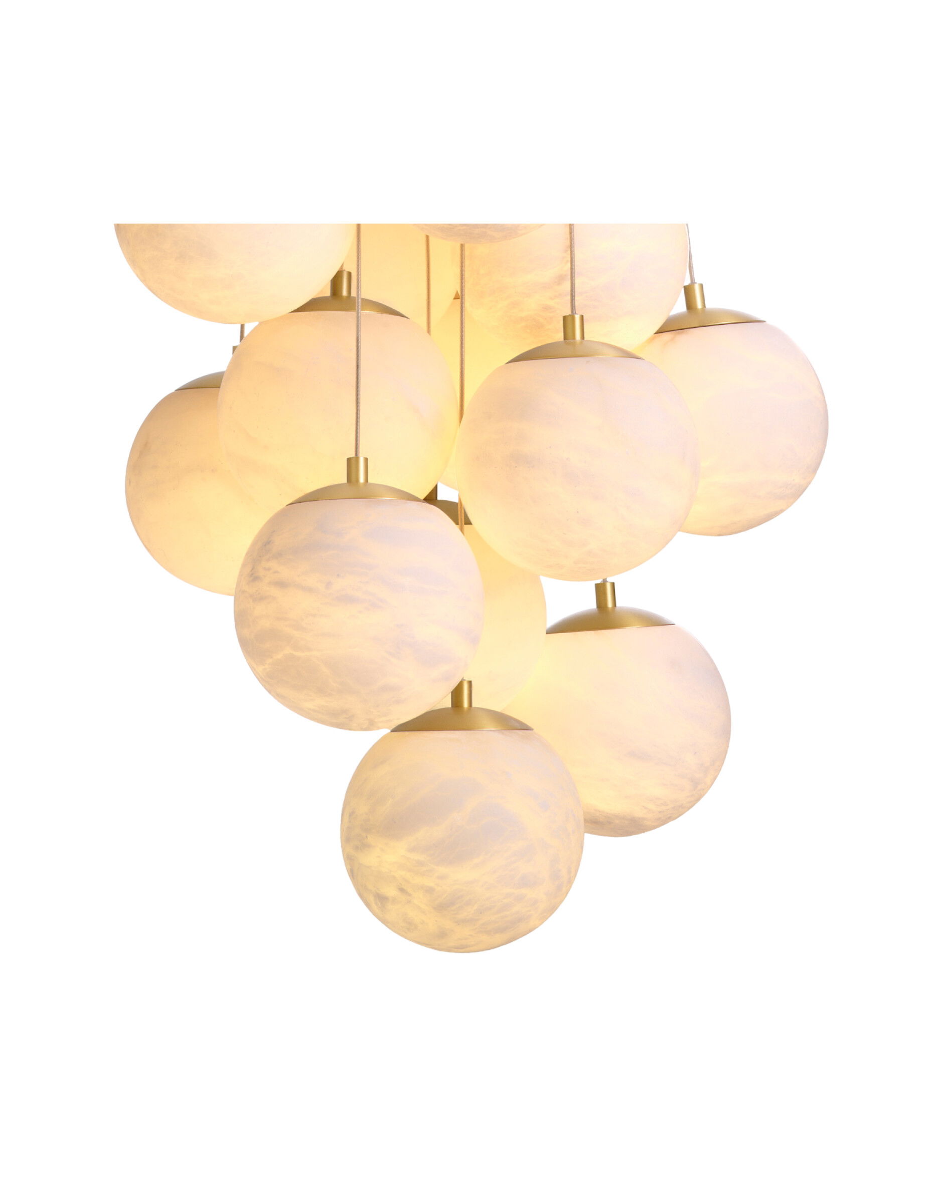 Sphinx taklampa alabaster