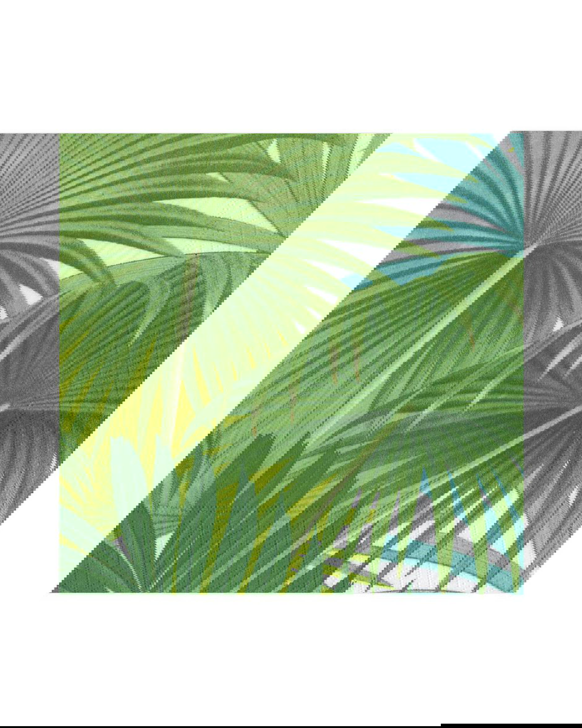 White Palms servett grön