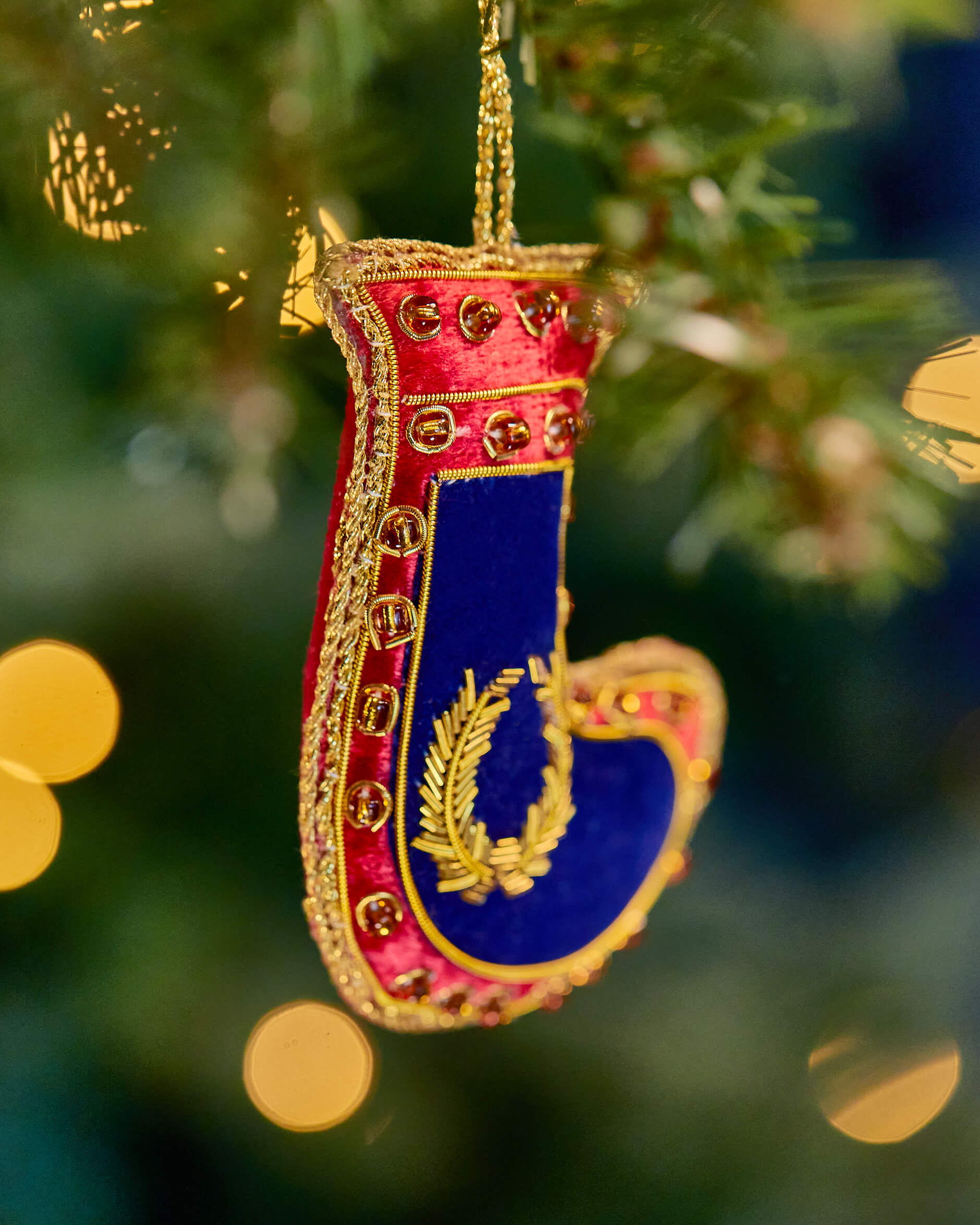 Tate julstrumpa julgransdekoration