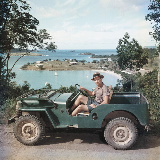 In A Jeep