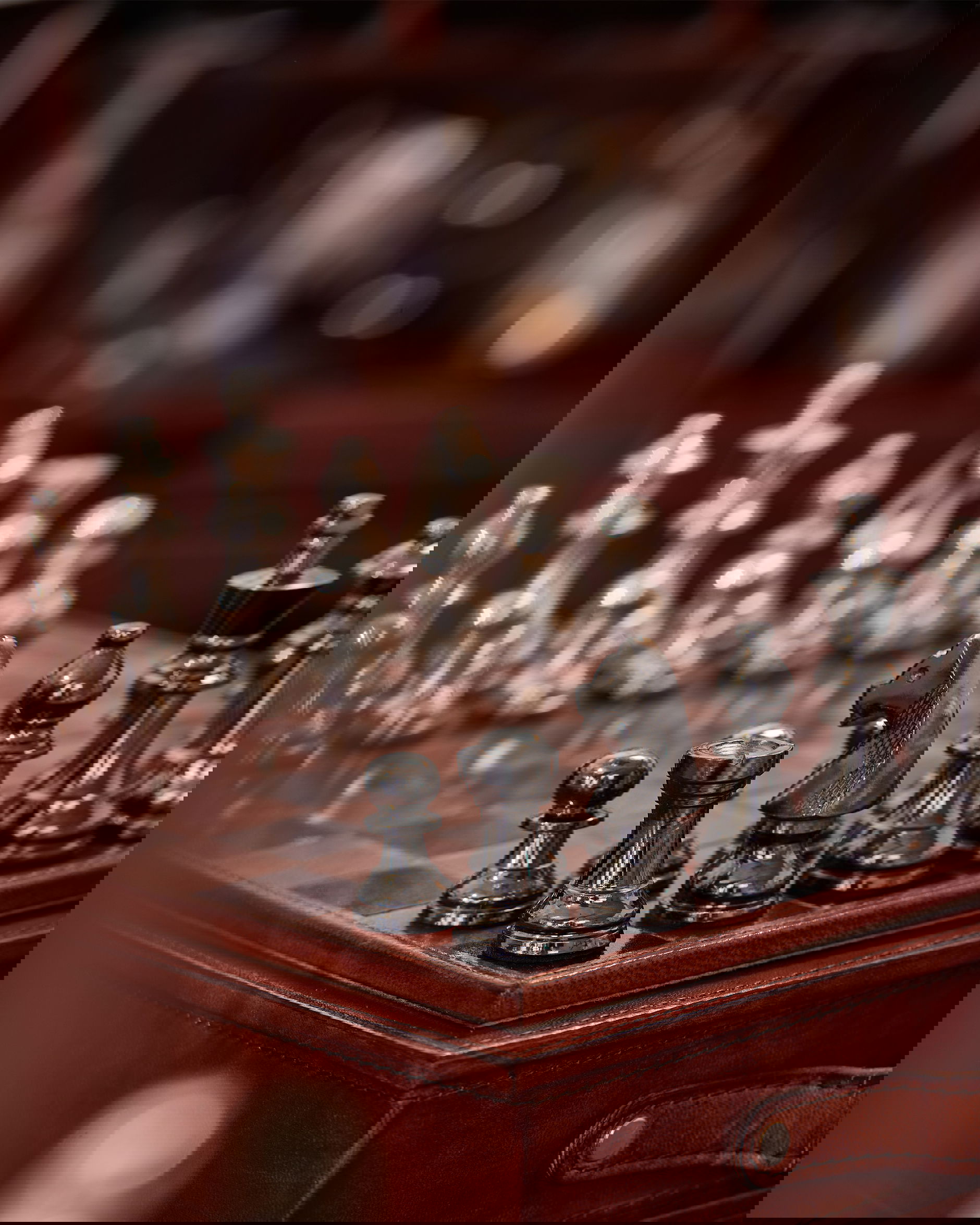 Kensington schack läder