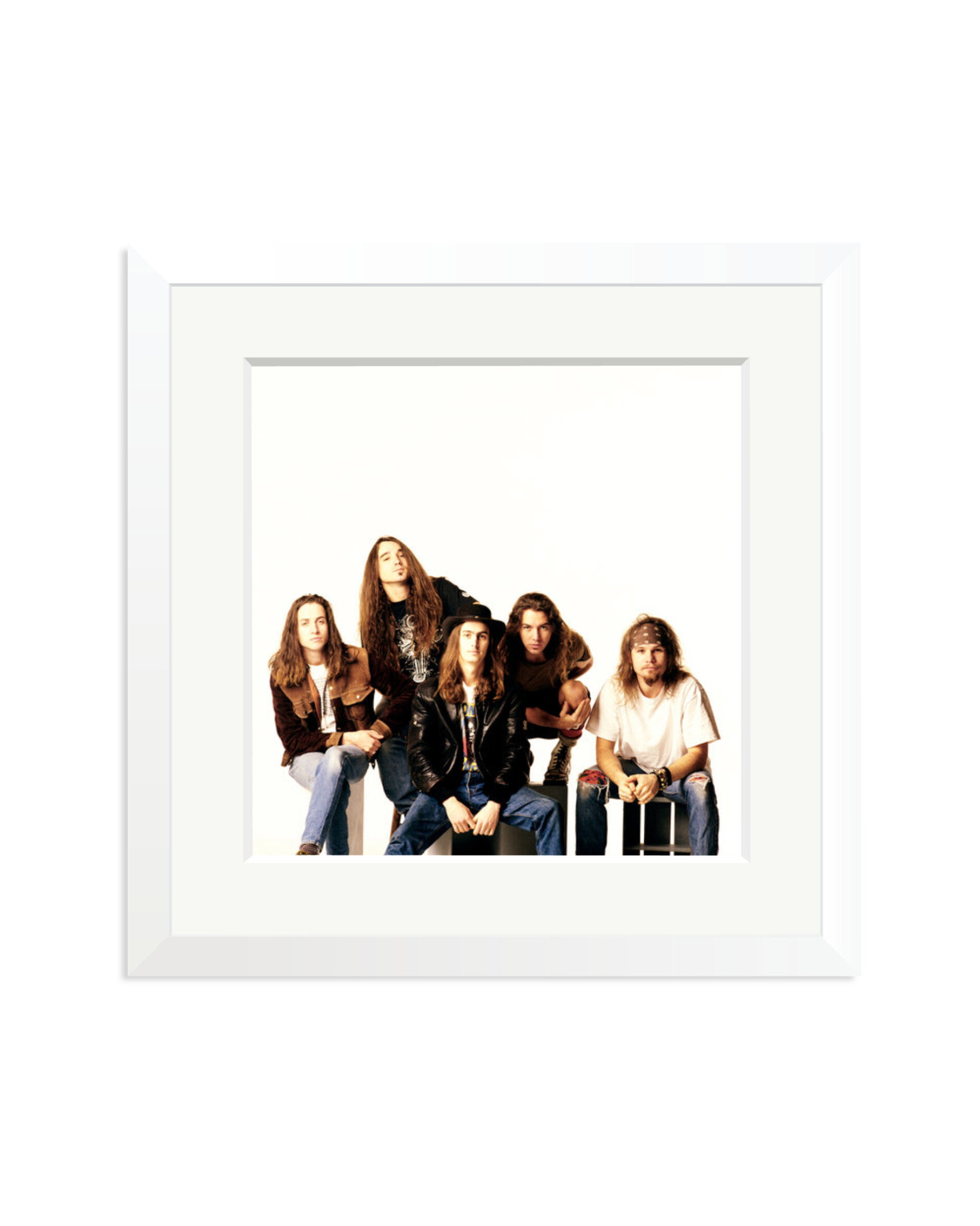Pearl Jam Photoshoot White / Medium