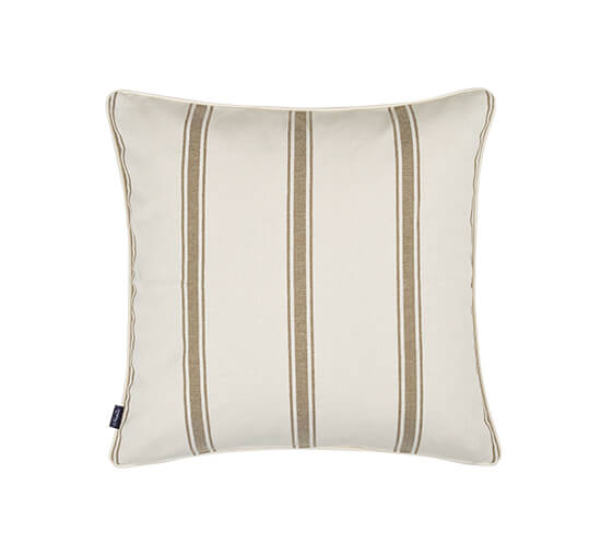 Beige - Shannon Cushion Cover Green/White