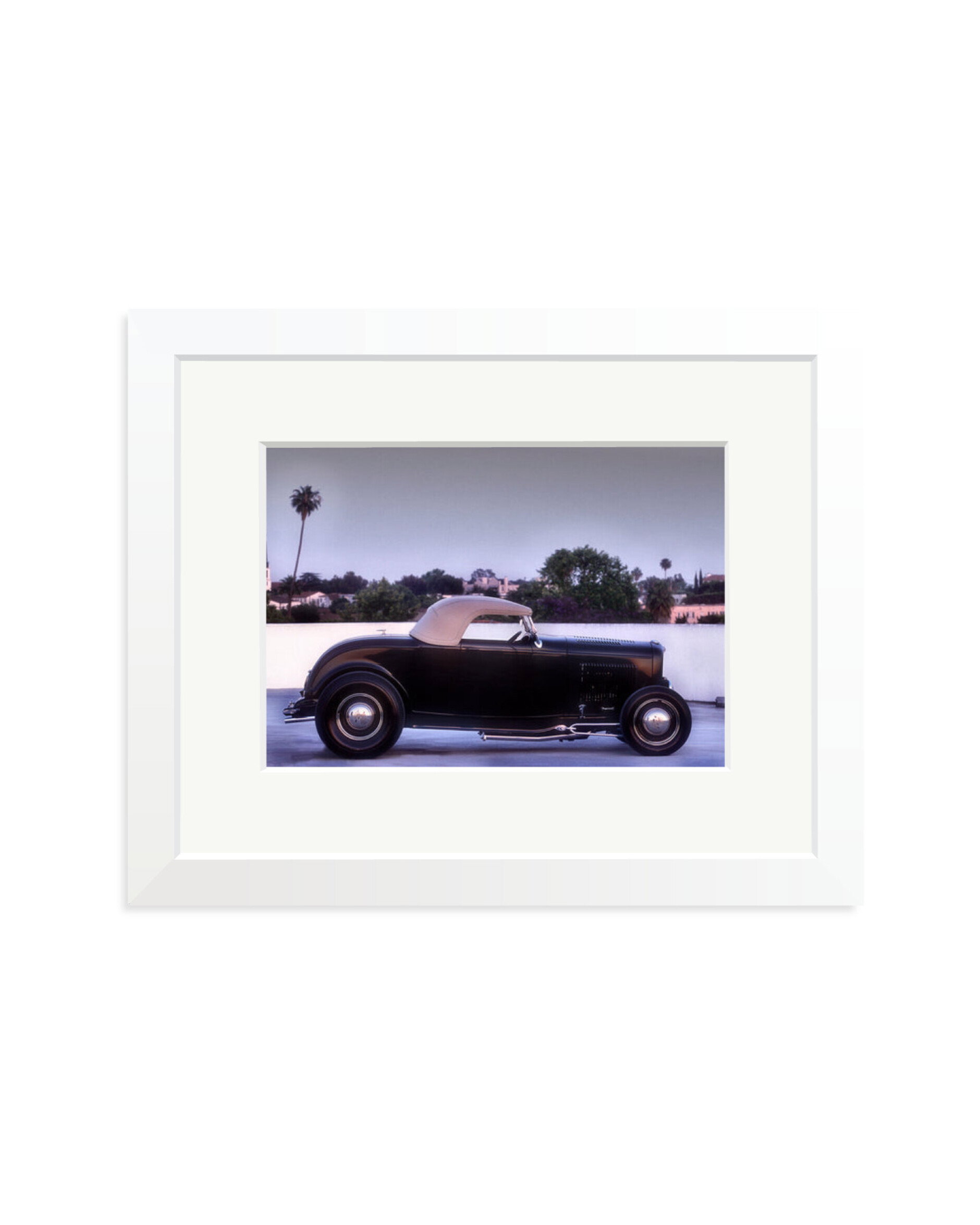 Ford A Hotrod White / Small
