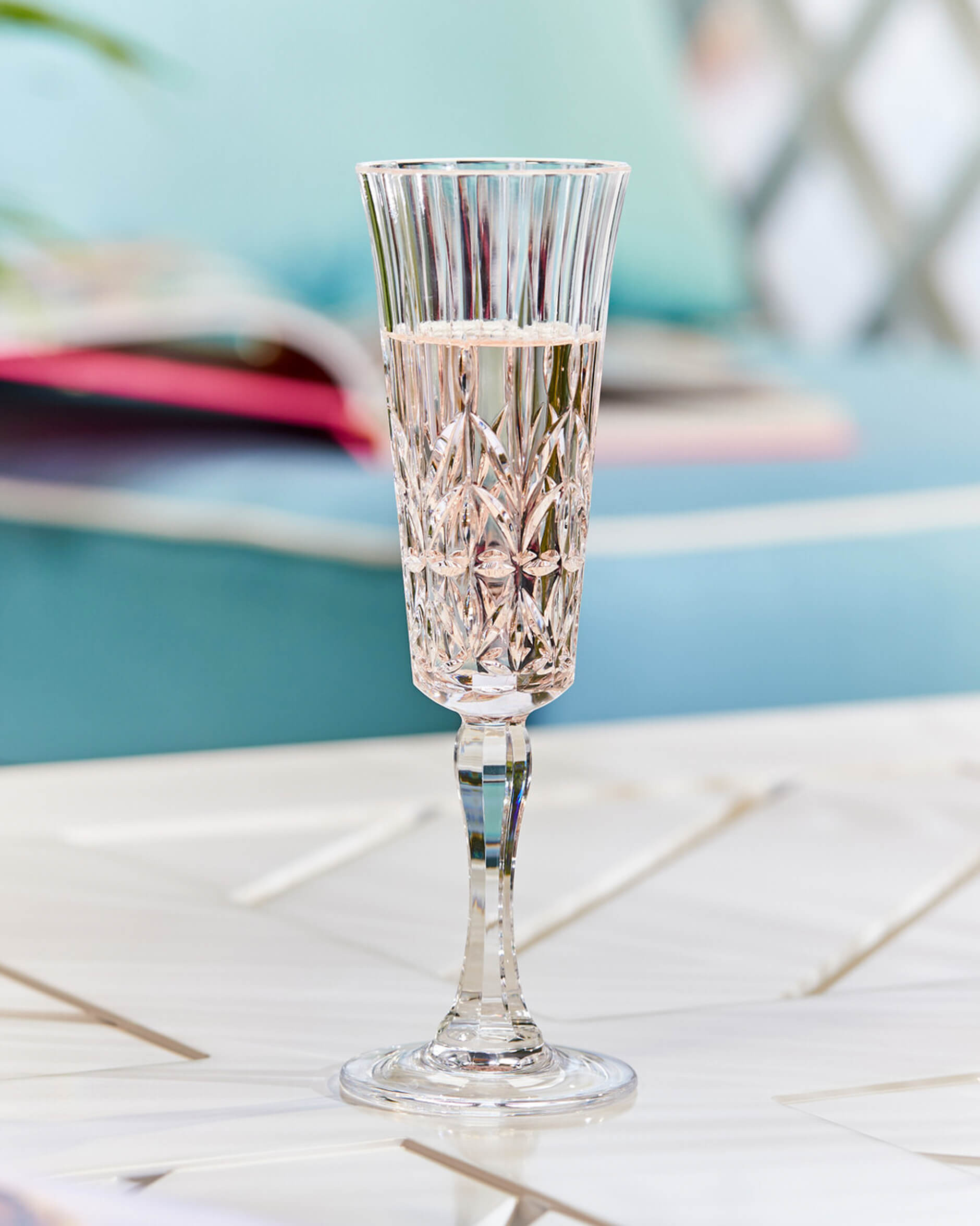 Caprice champagneglas akryl 6-pack