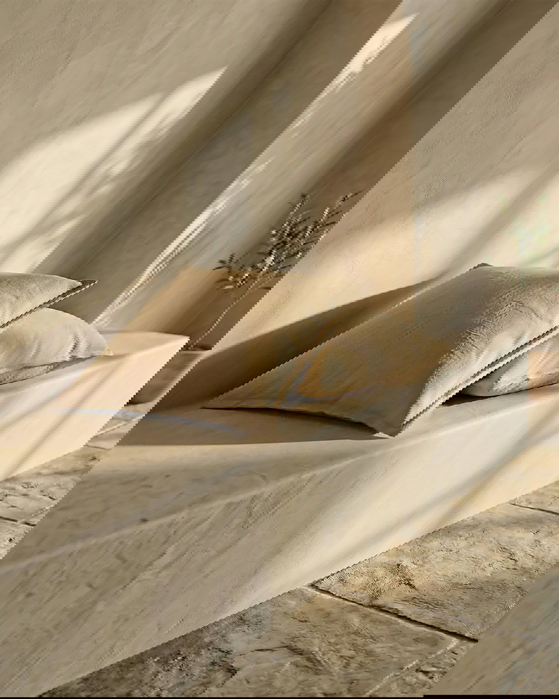 Classic Linen cushion cover mocca