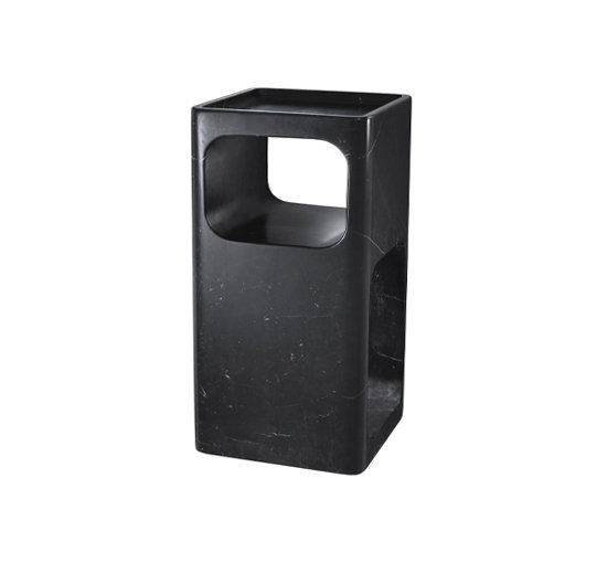 Adler Side Table Marble Black