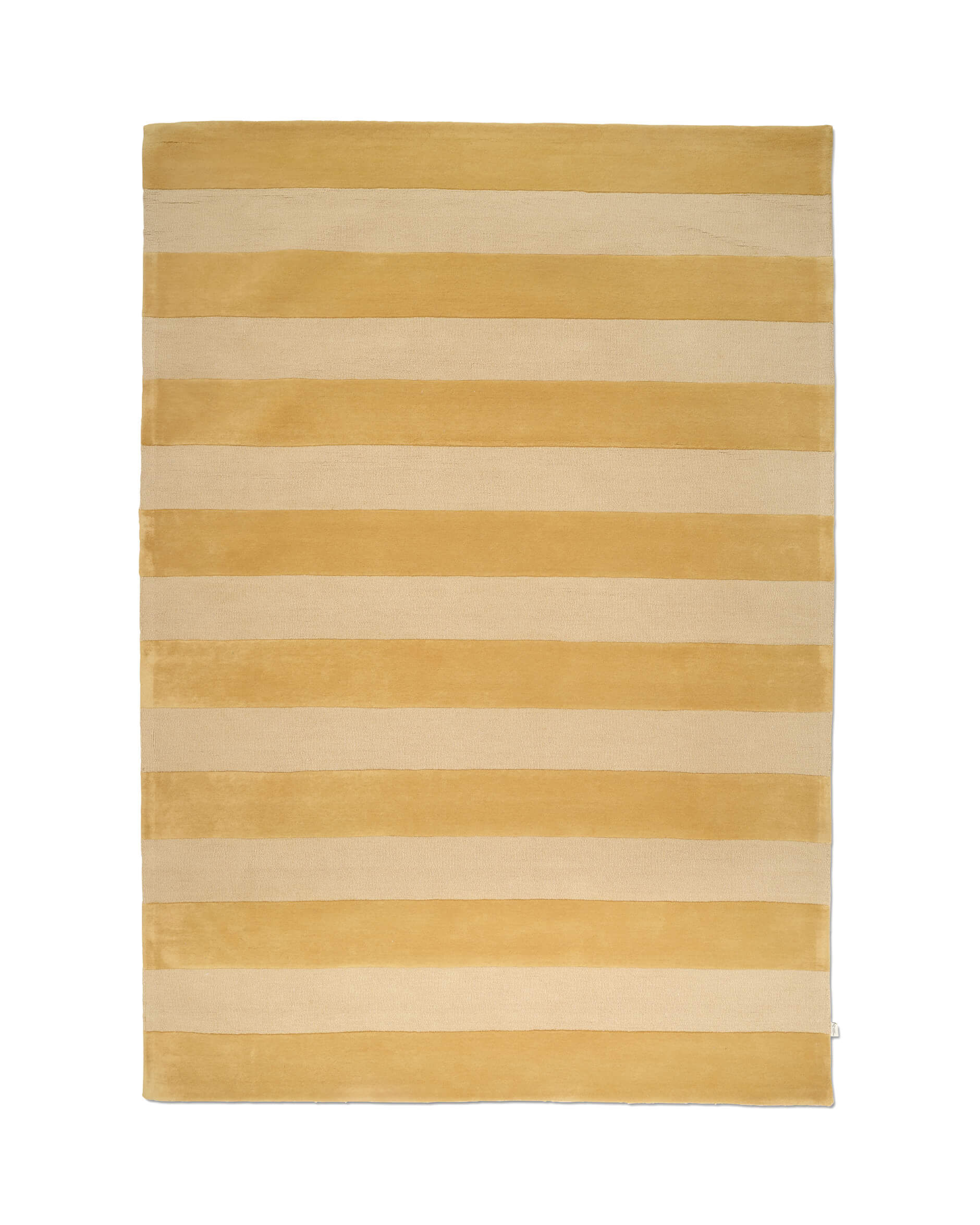 Stripe Boucle matta gul