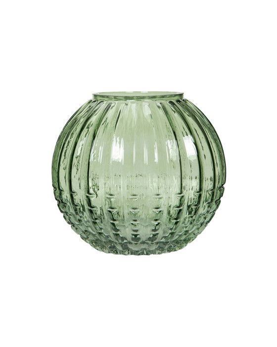 Willow glassvase grønn