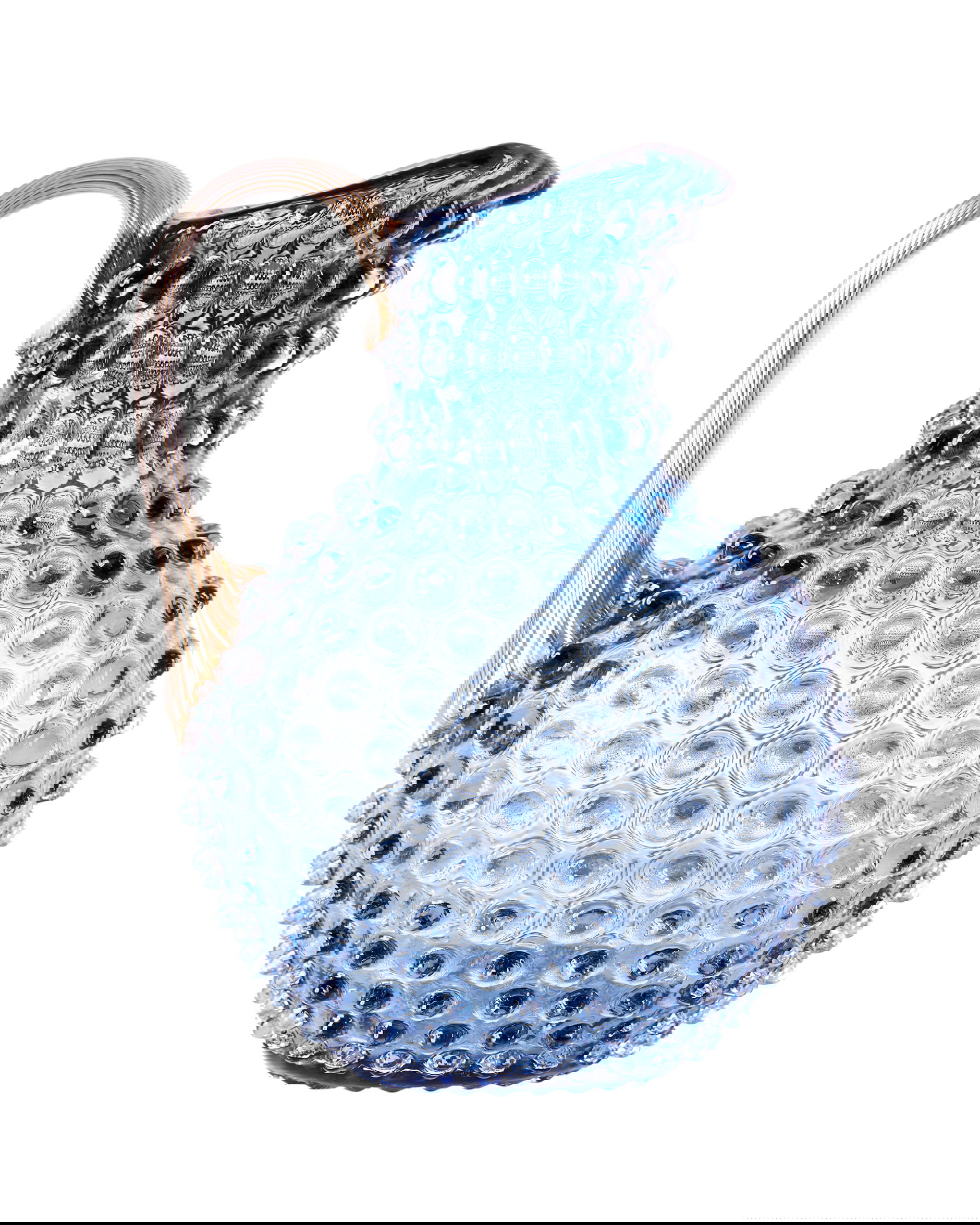Paris karaff åskblå guld 2 liter