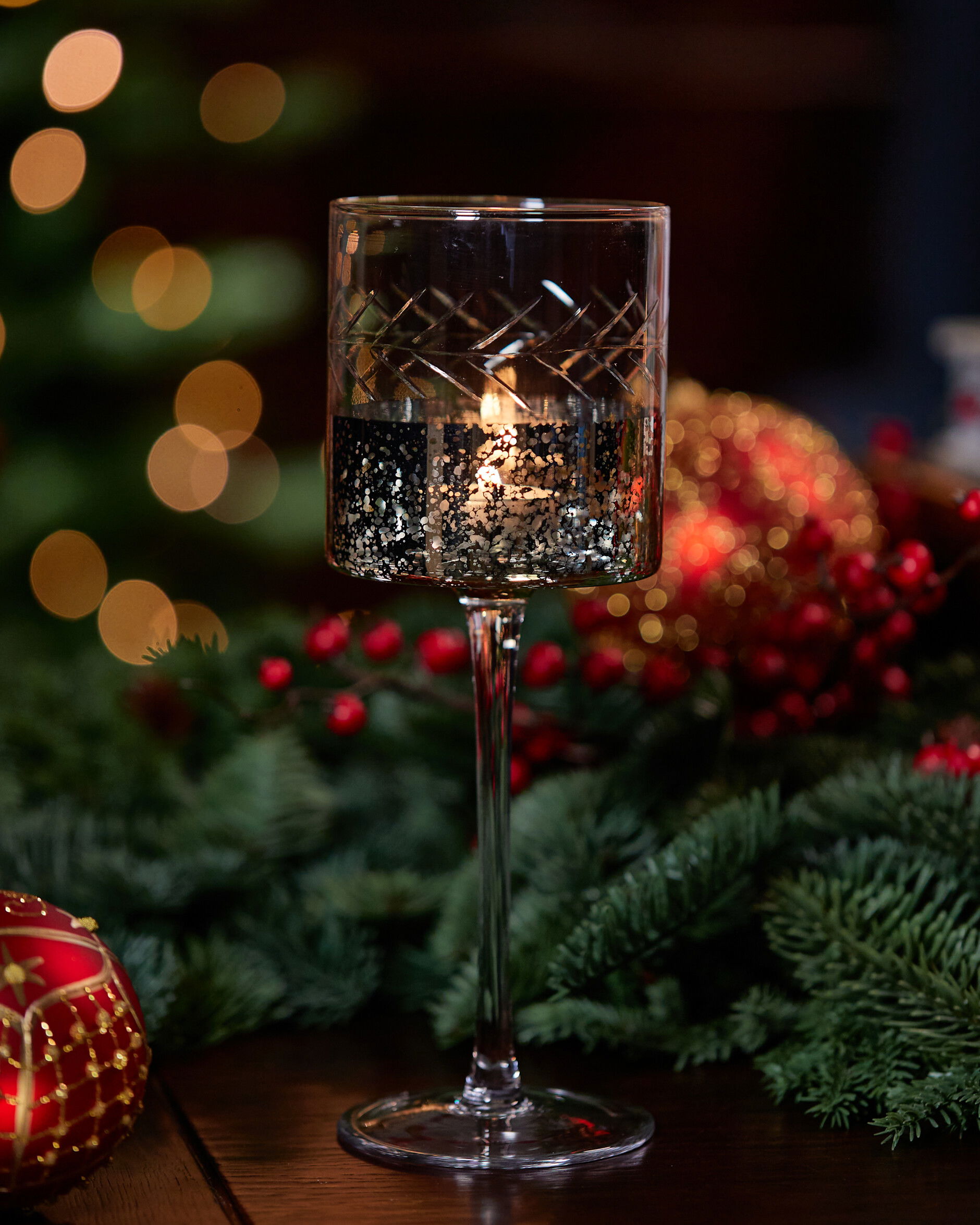 Artesia ljuslykta guld 25cm